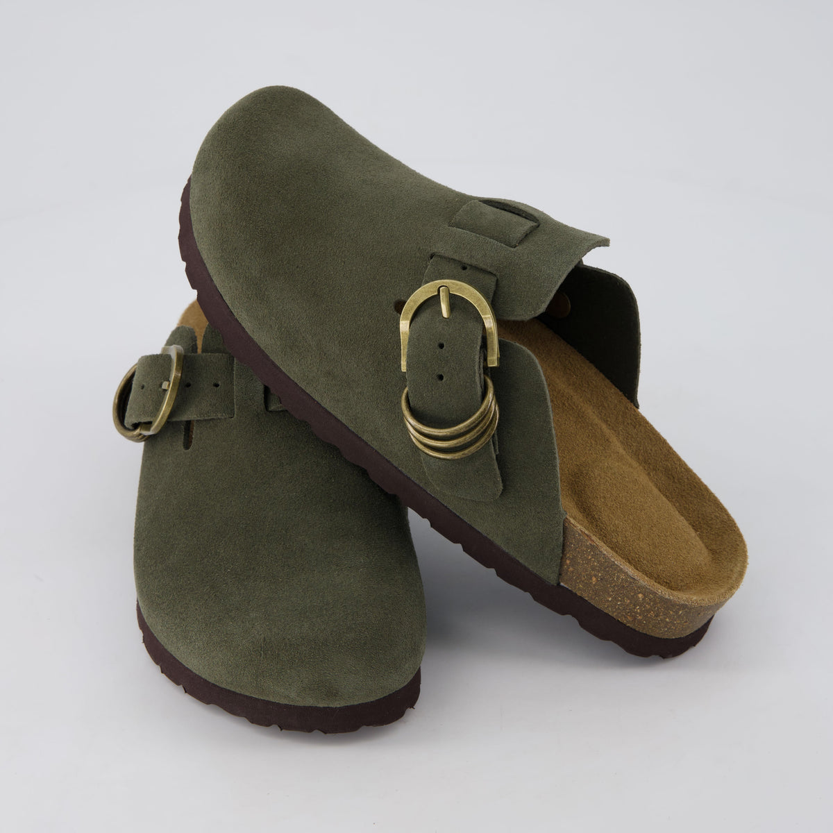 Ruben Leather Womens Clogs