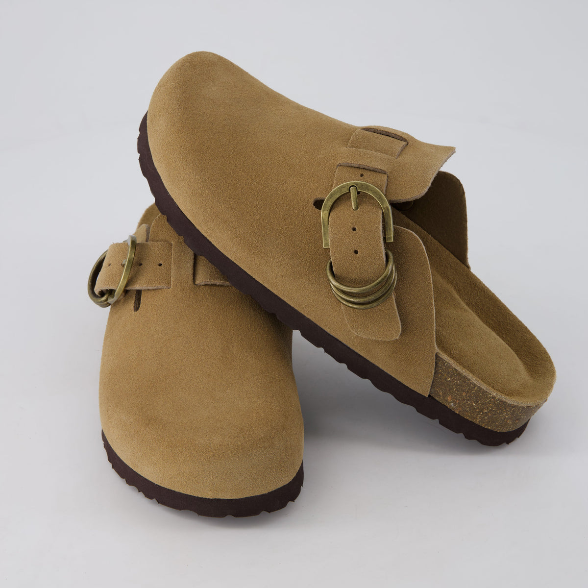 Ruben Leather Womens Clogs