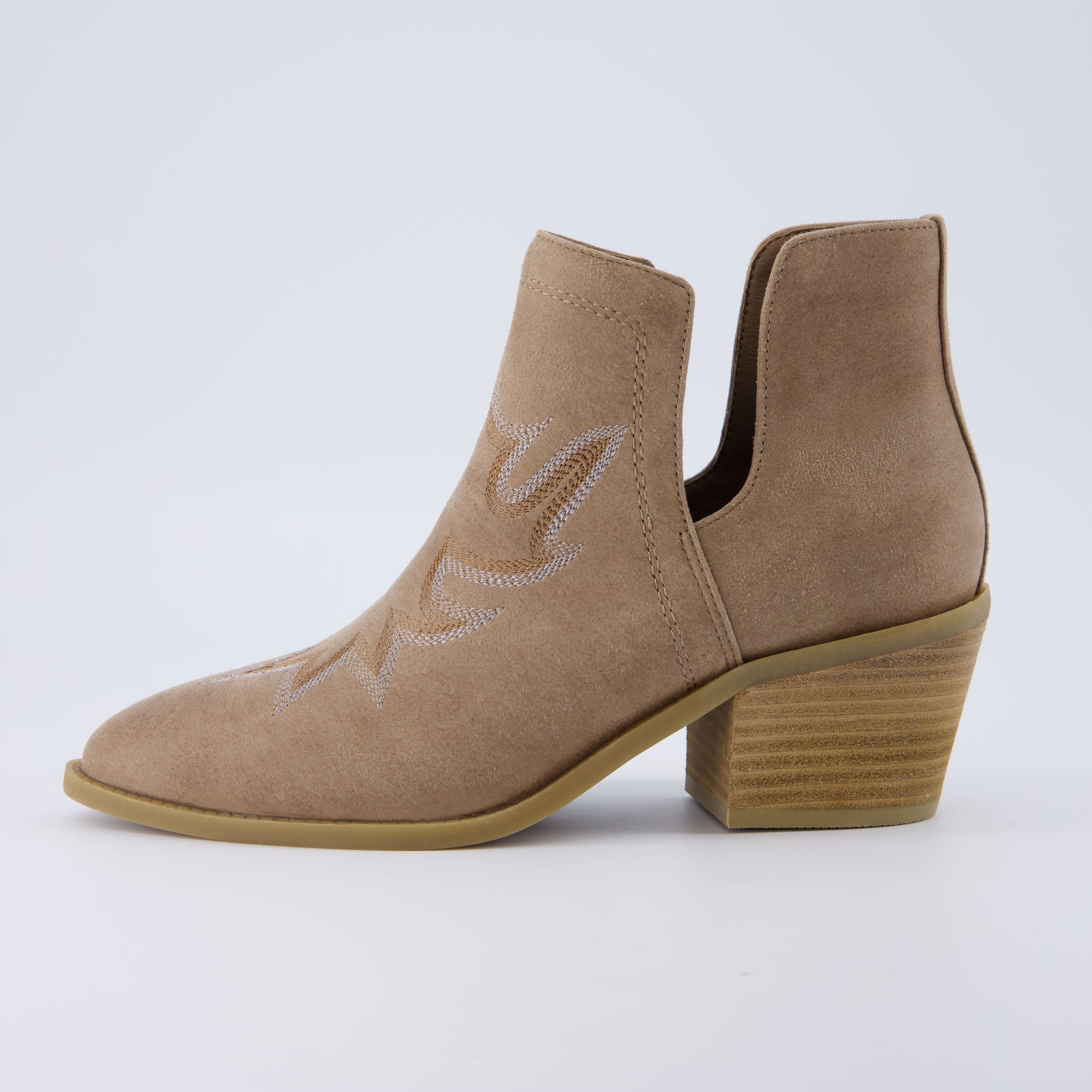 Rustler Western Bootie Taupe