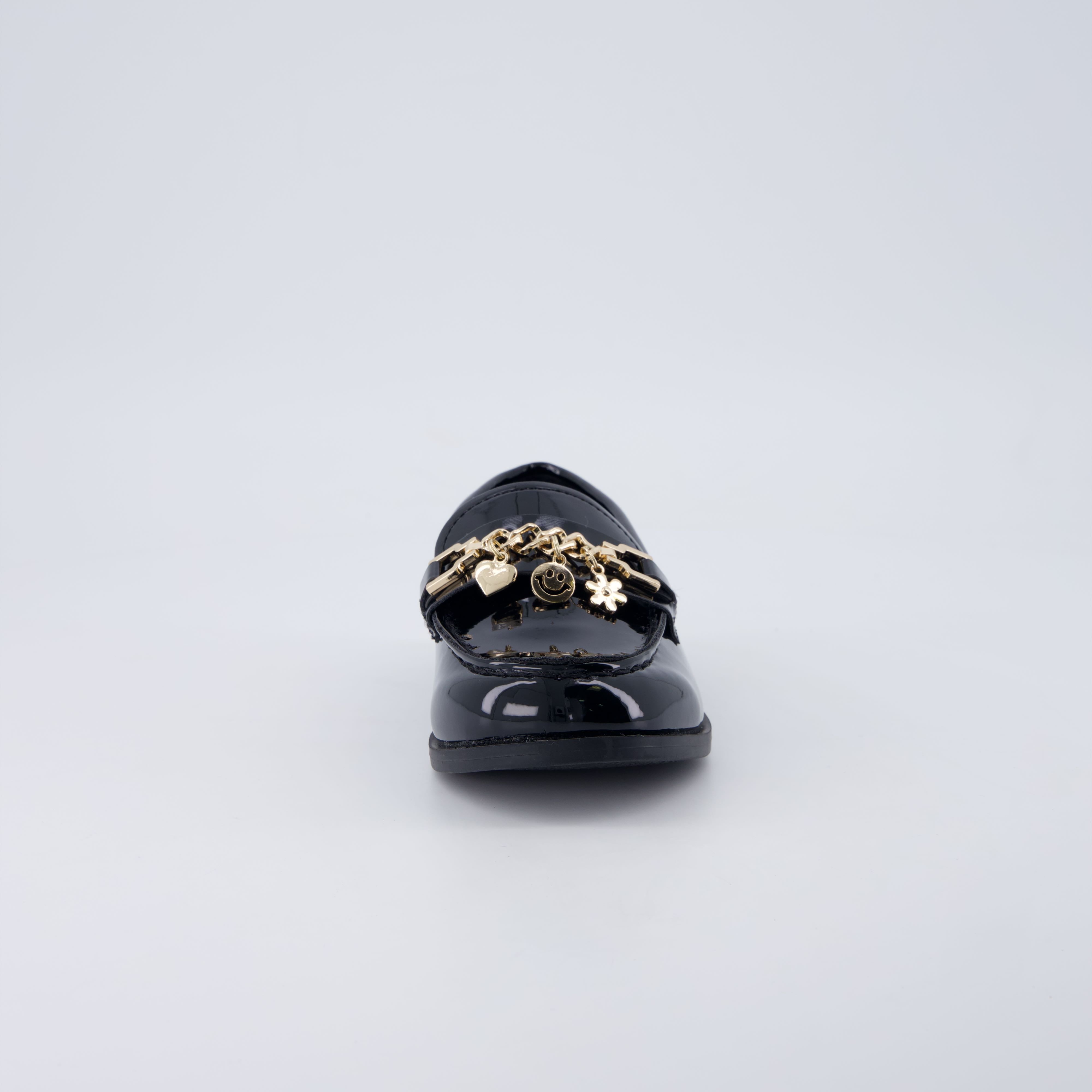 Rye Kids Penny Loafers Black Patent Medium