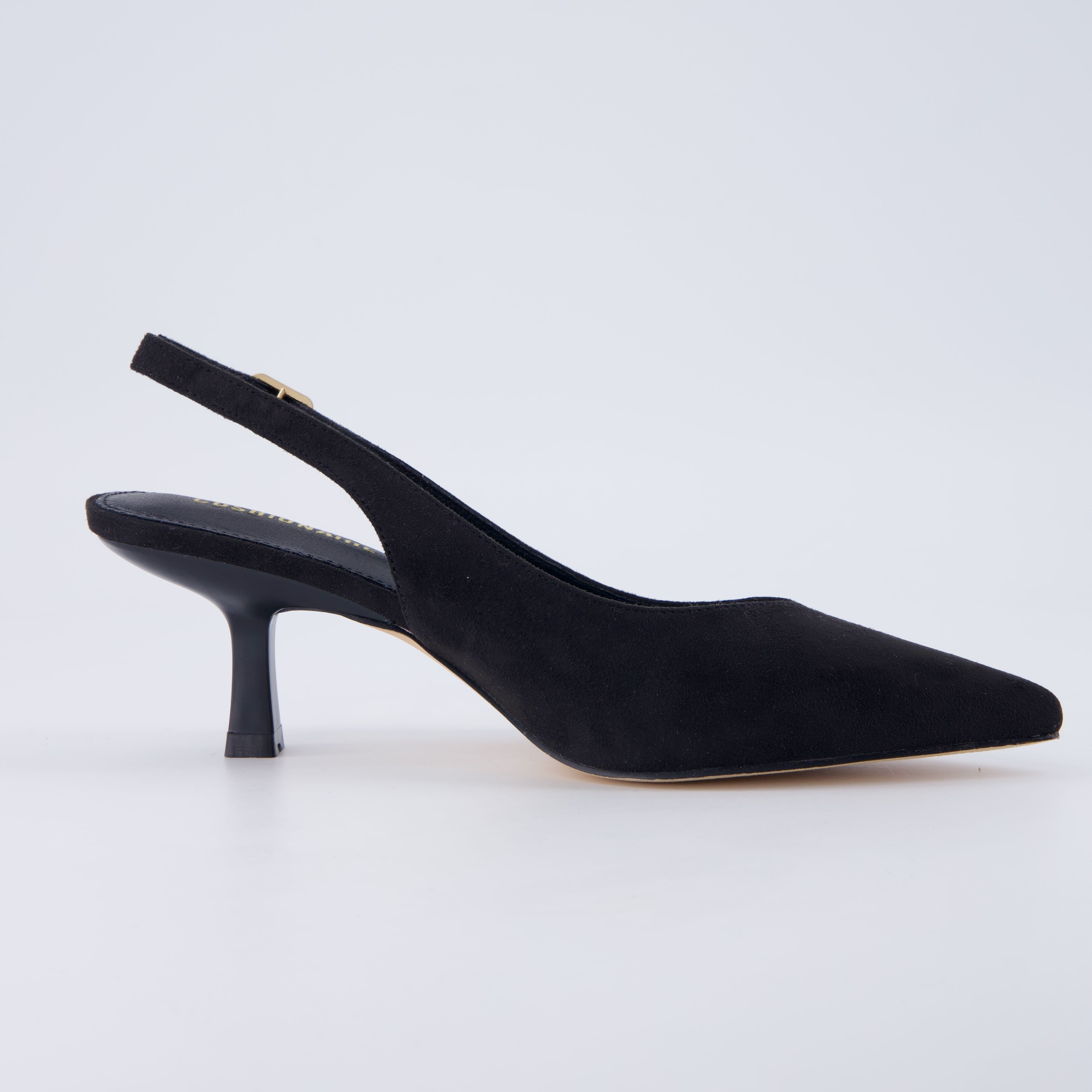 Saby Slingback Kitten Heels Smooth Nude Medium