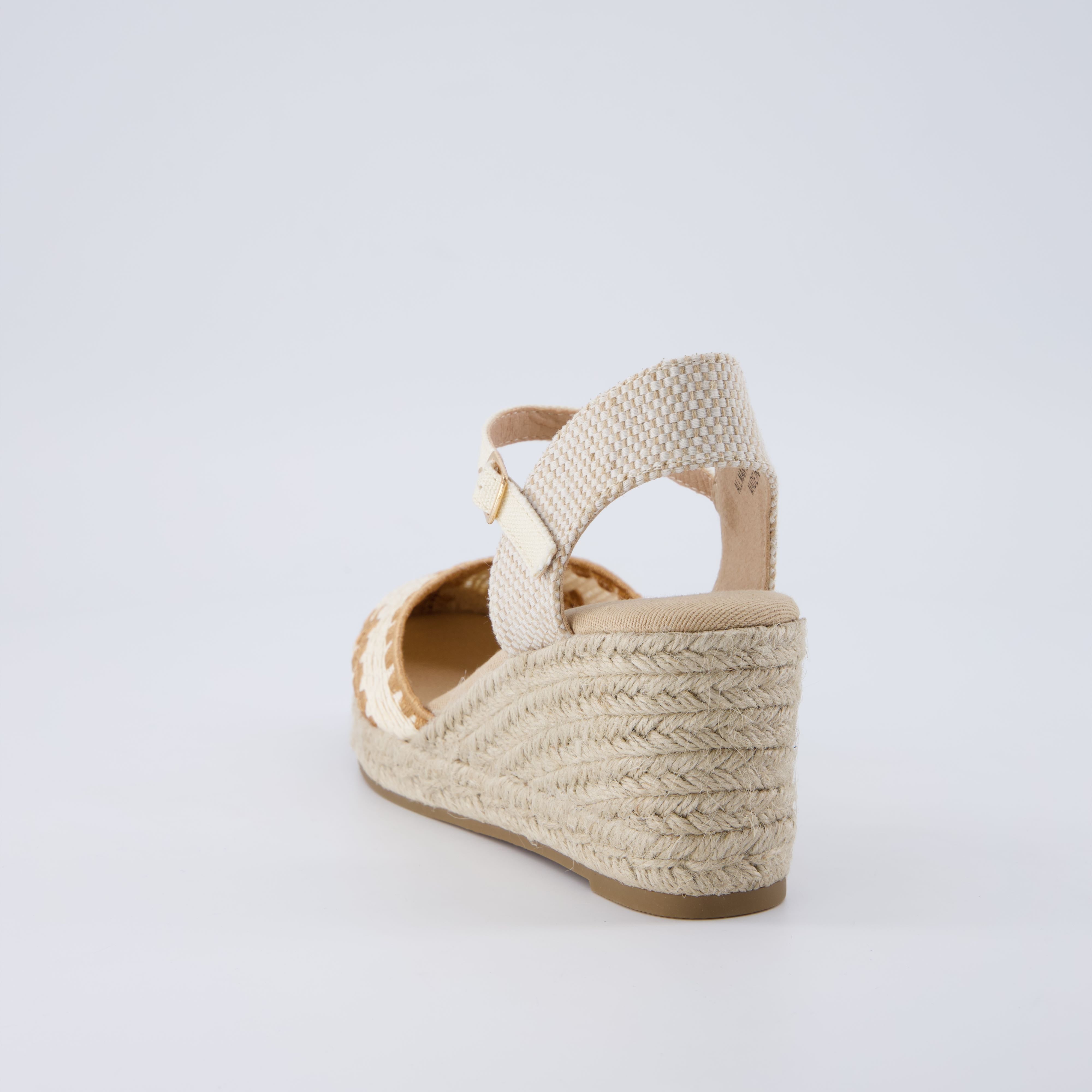 Samba Raffia Espadrilles Beige