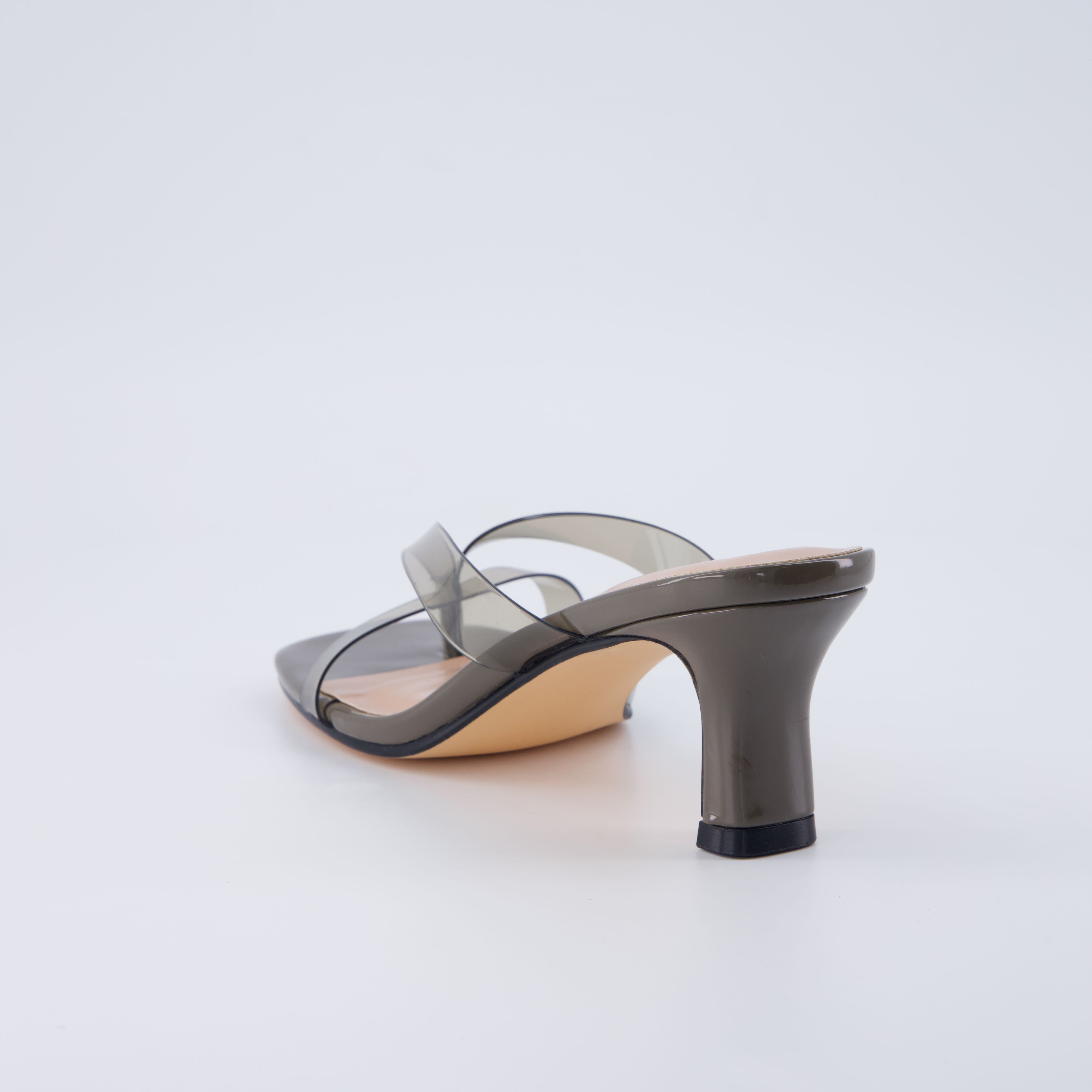 Shana Jelly Strap Heels Smoke Medium