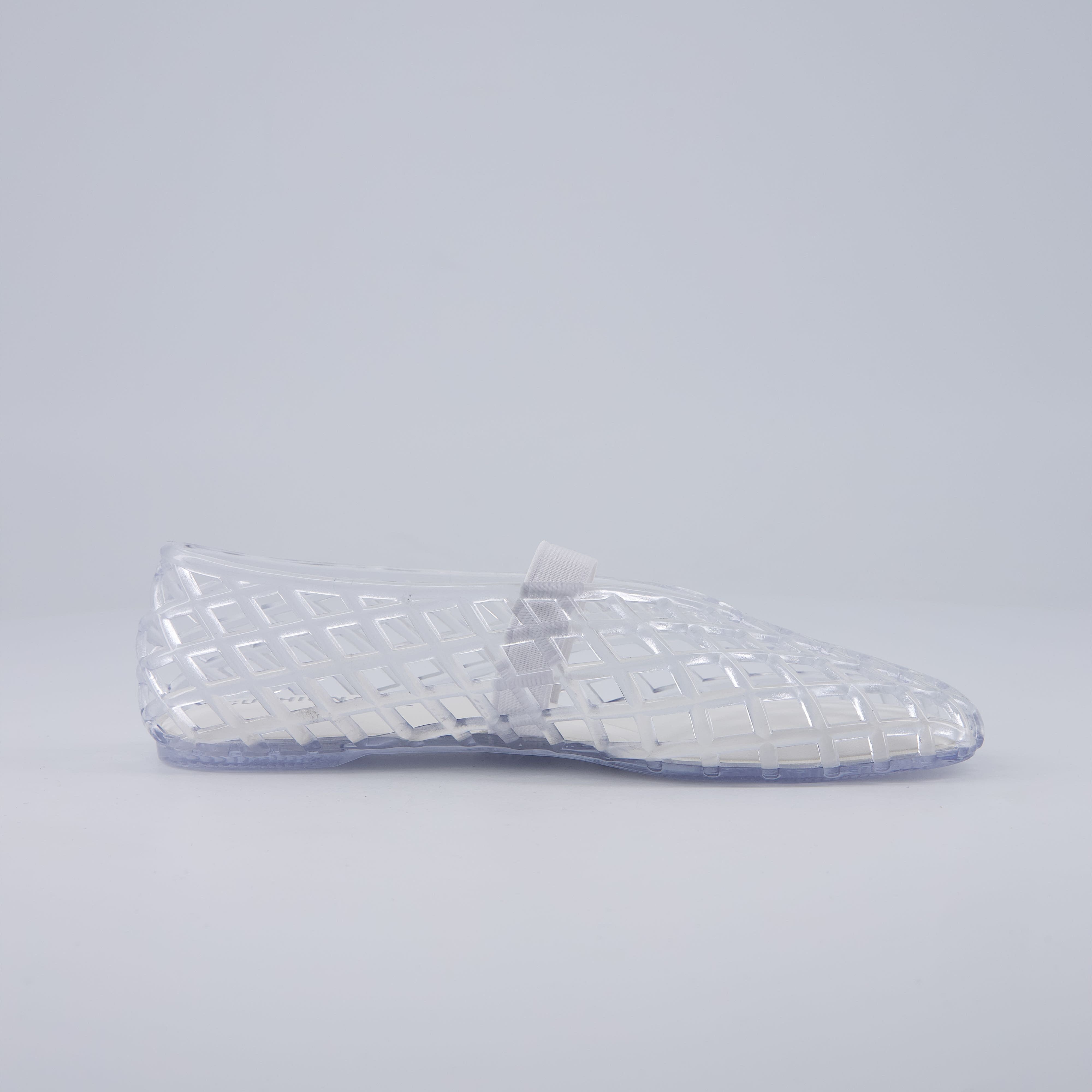 Siesta Girls Jelly Ballet Flats Sparkle Medium