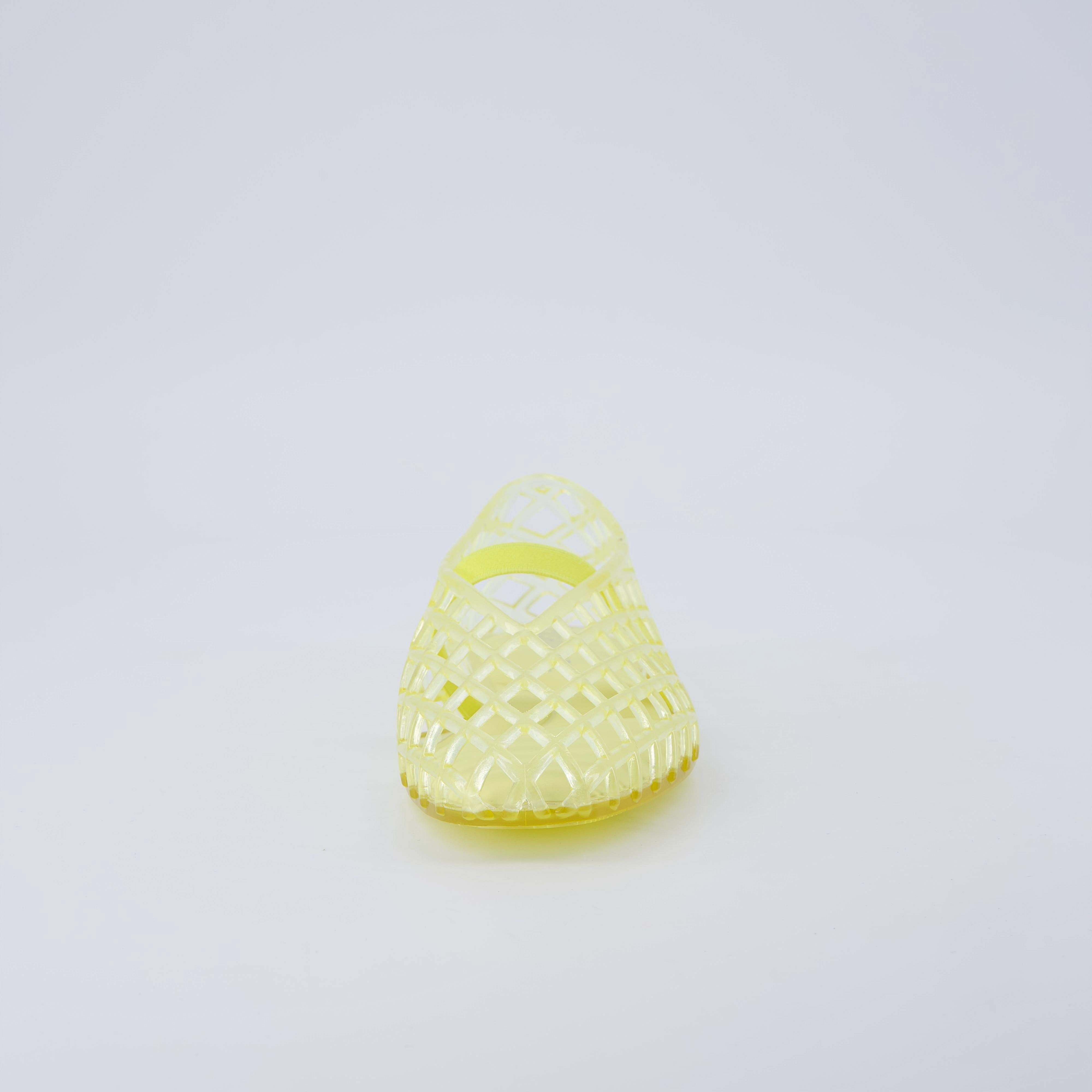 Siesta Girls Jelly Ballet Flats Yellow Medium