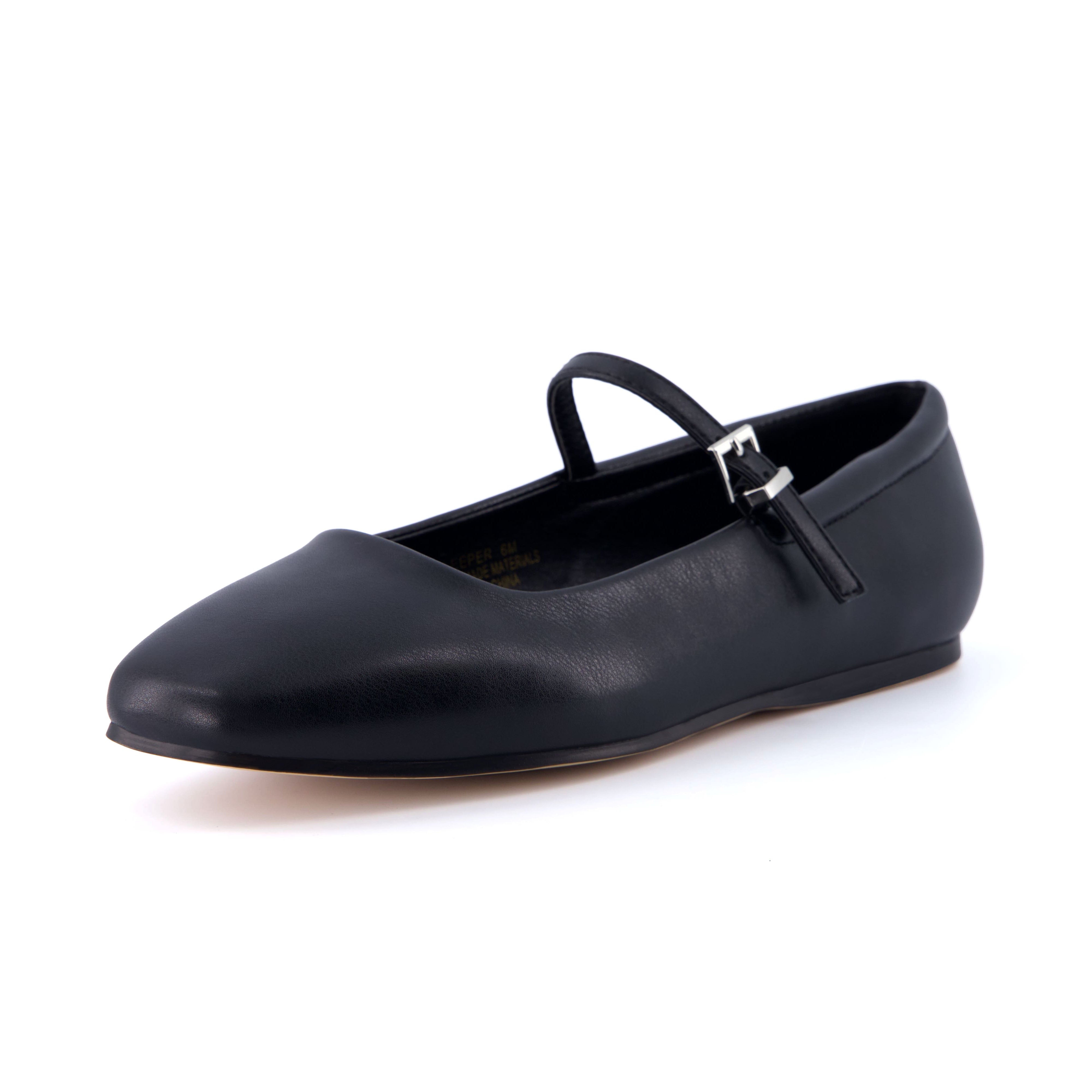 Sleeper Mary Jane Flat Black