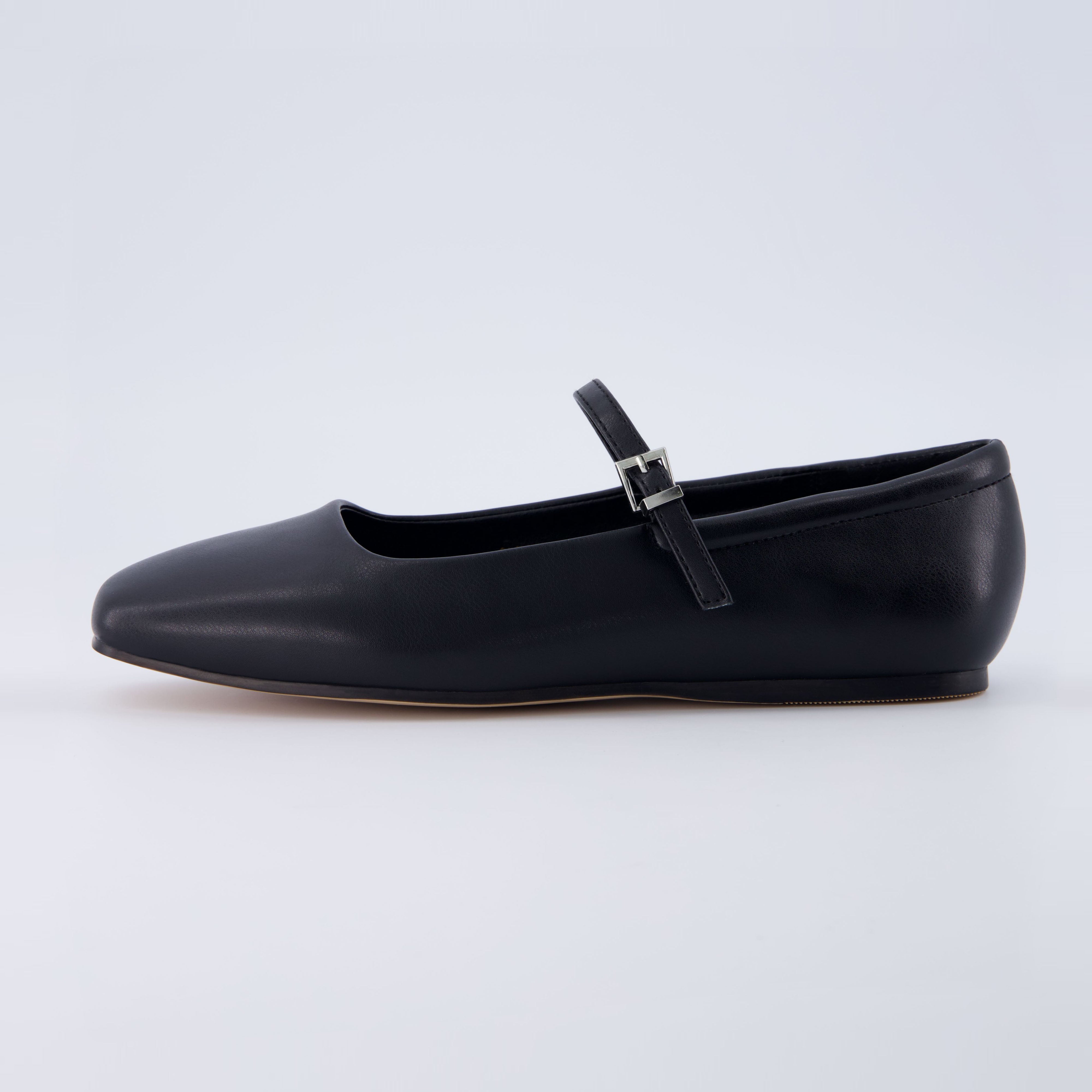 Sleeper Mary Jane Flat Black