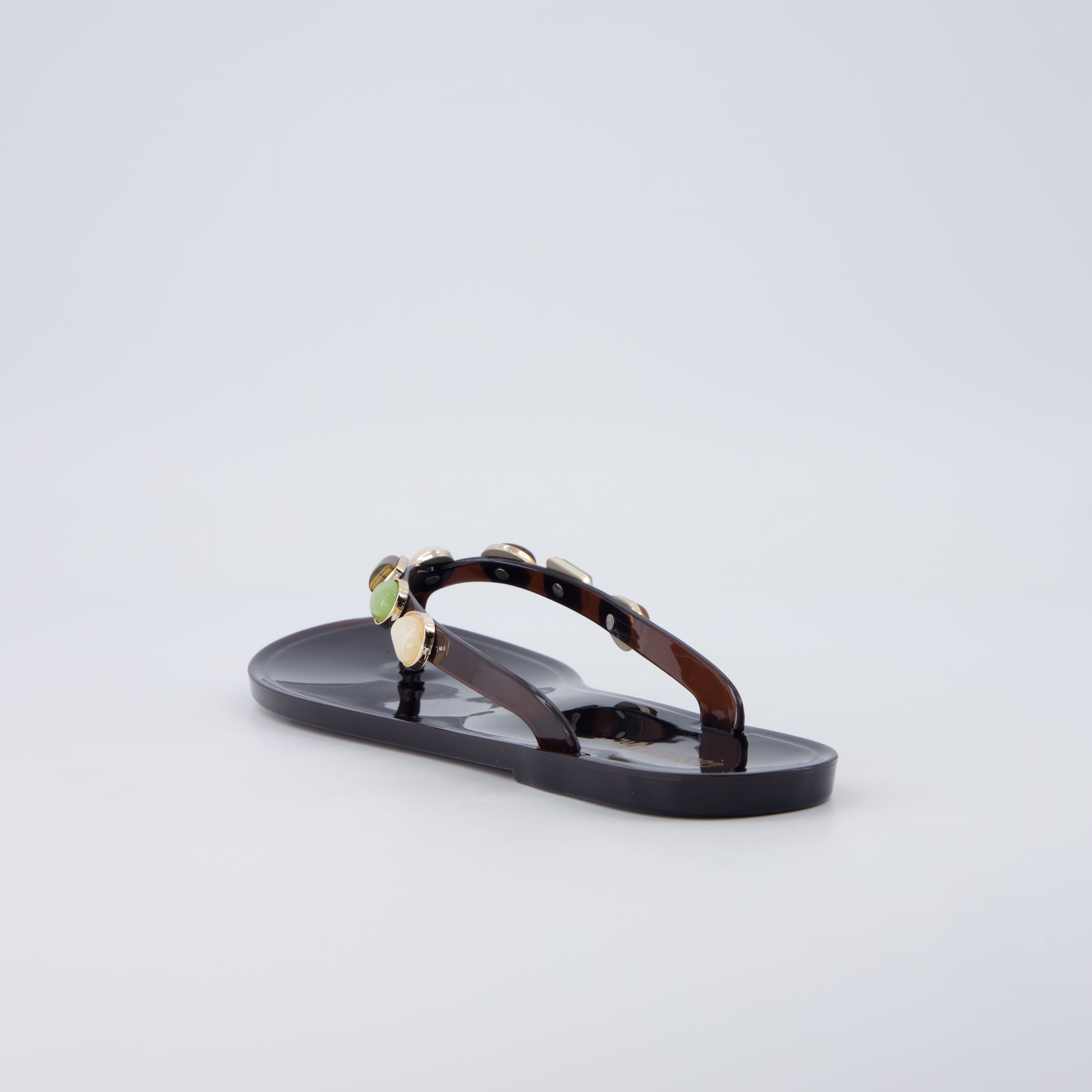 Soley Jelly Flip Flops
