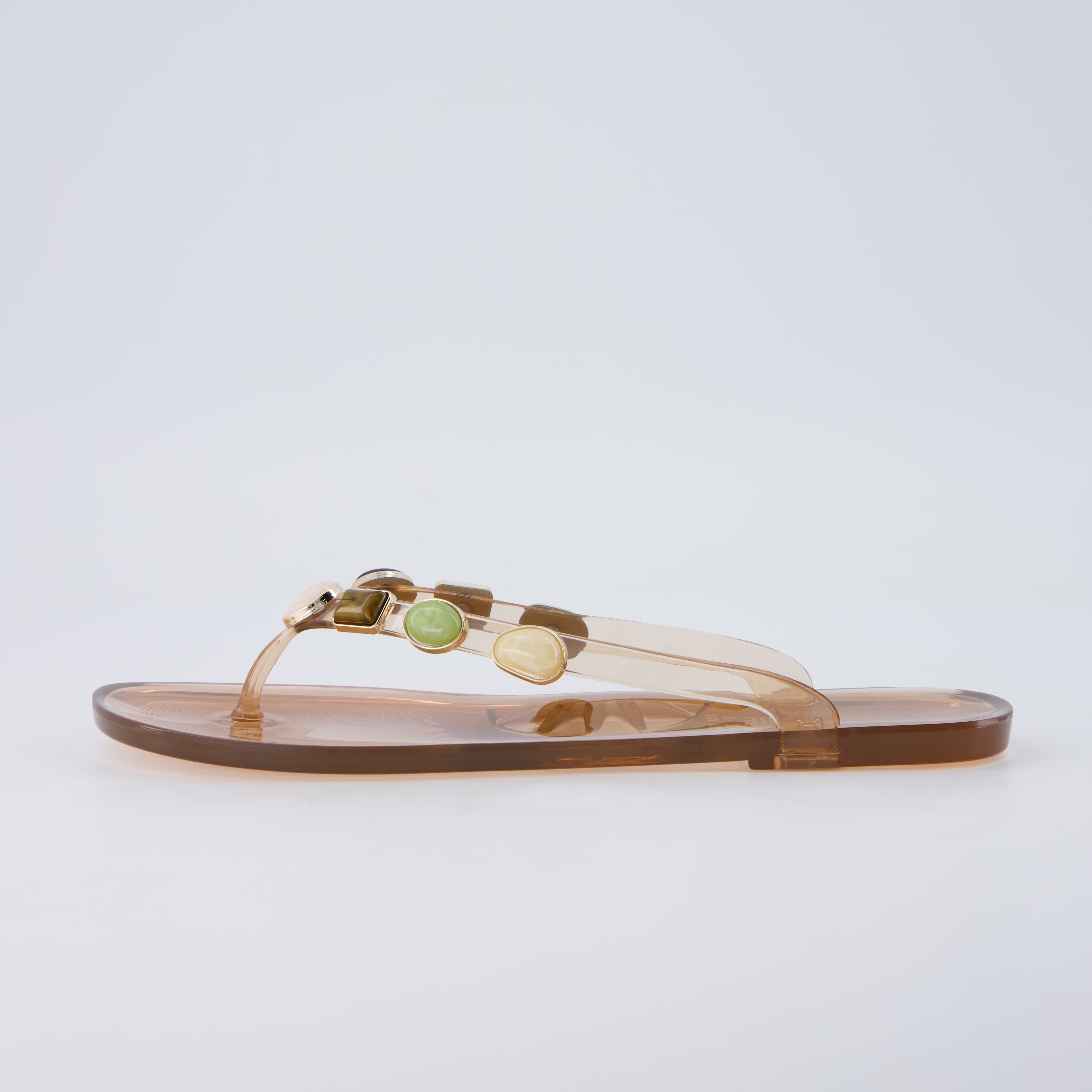 Soley Jelly Flip Flops