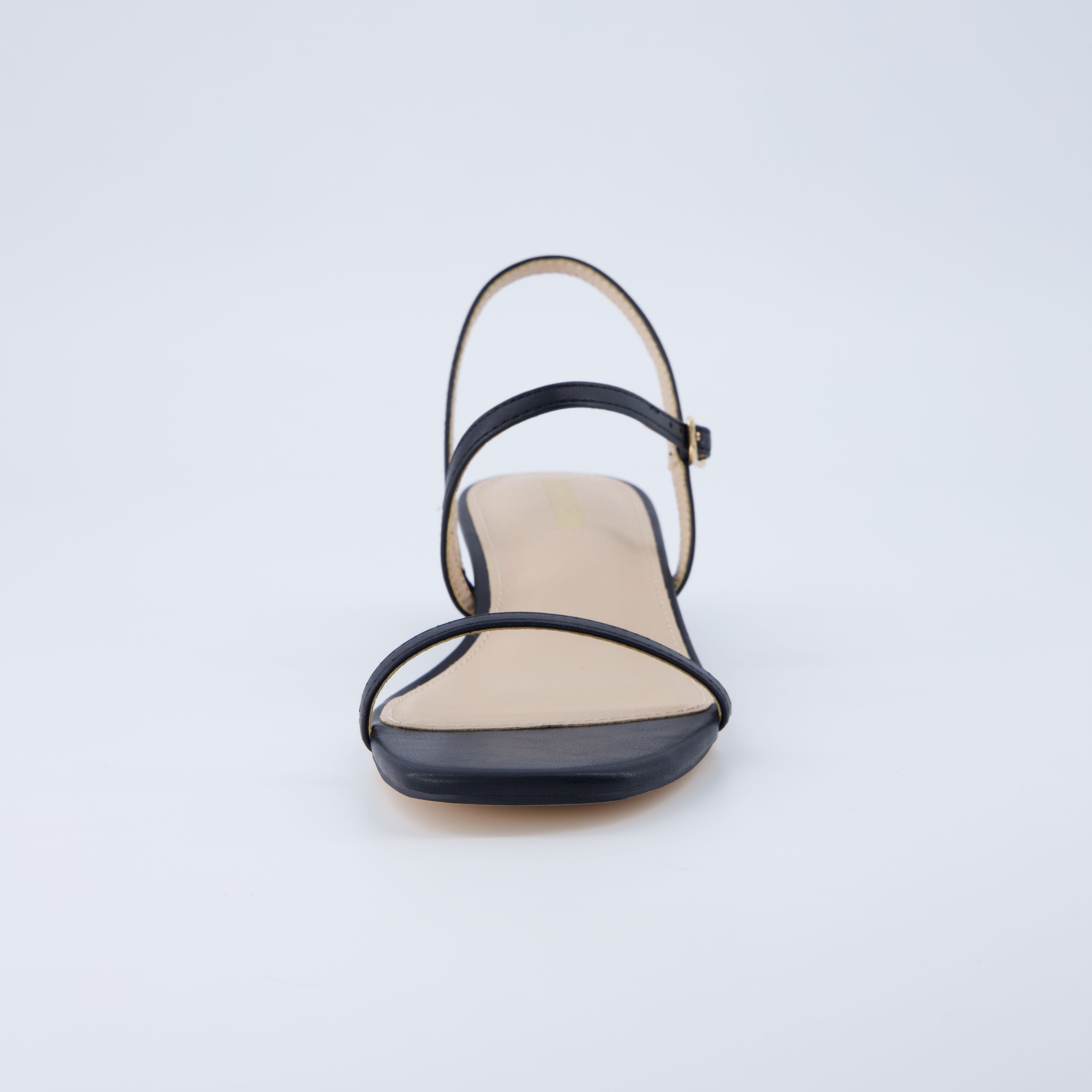 Soprano Kitten Heel Sandal Black