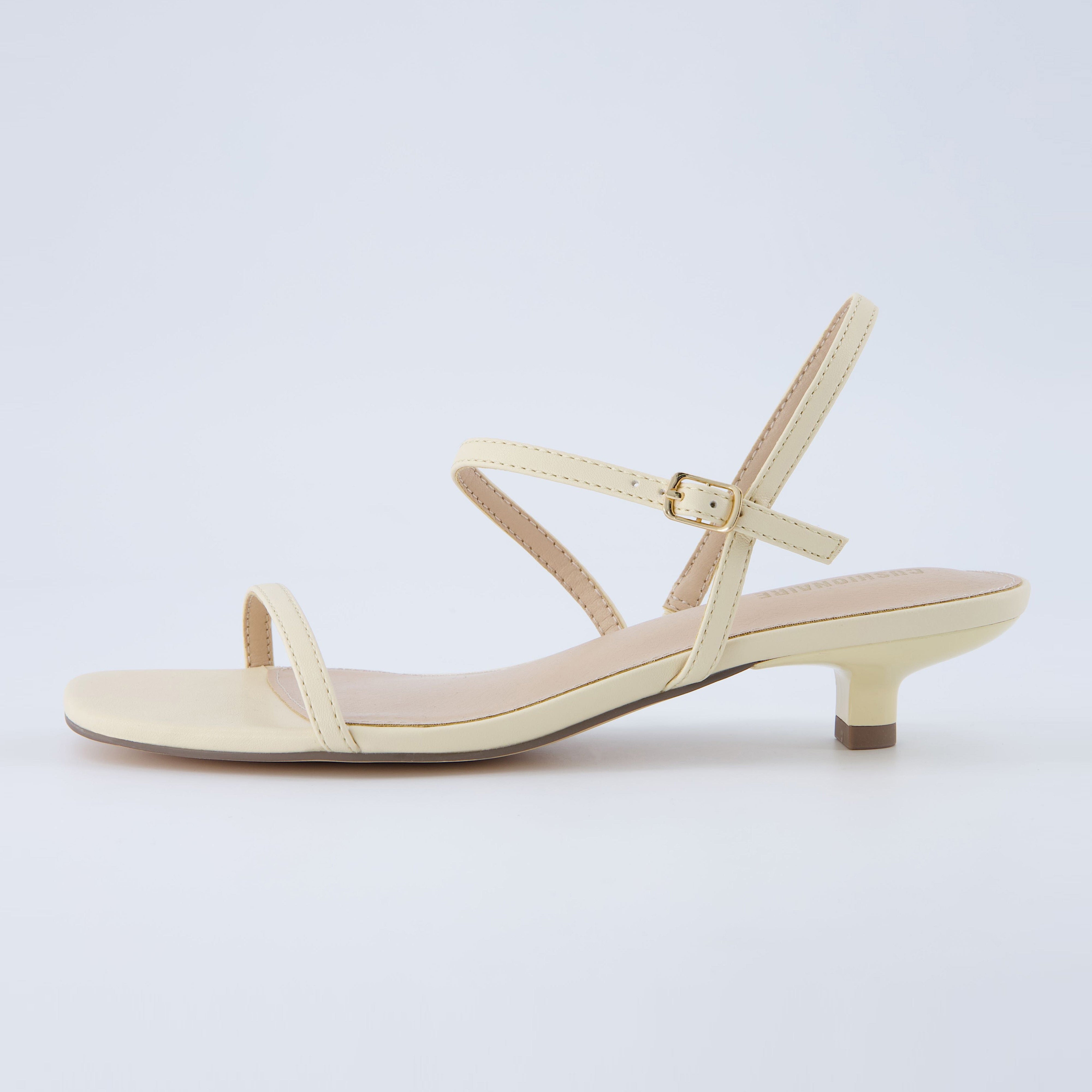 Soprano Kitten Heel Sandal Butter