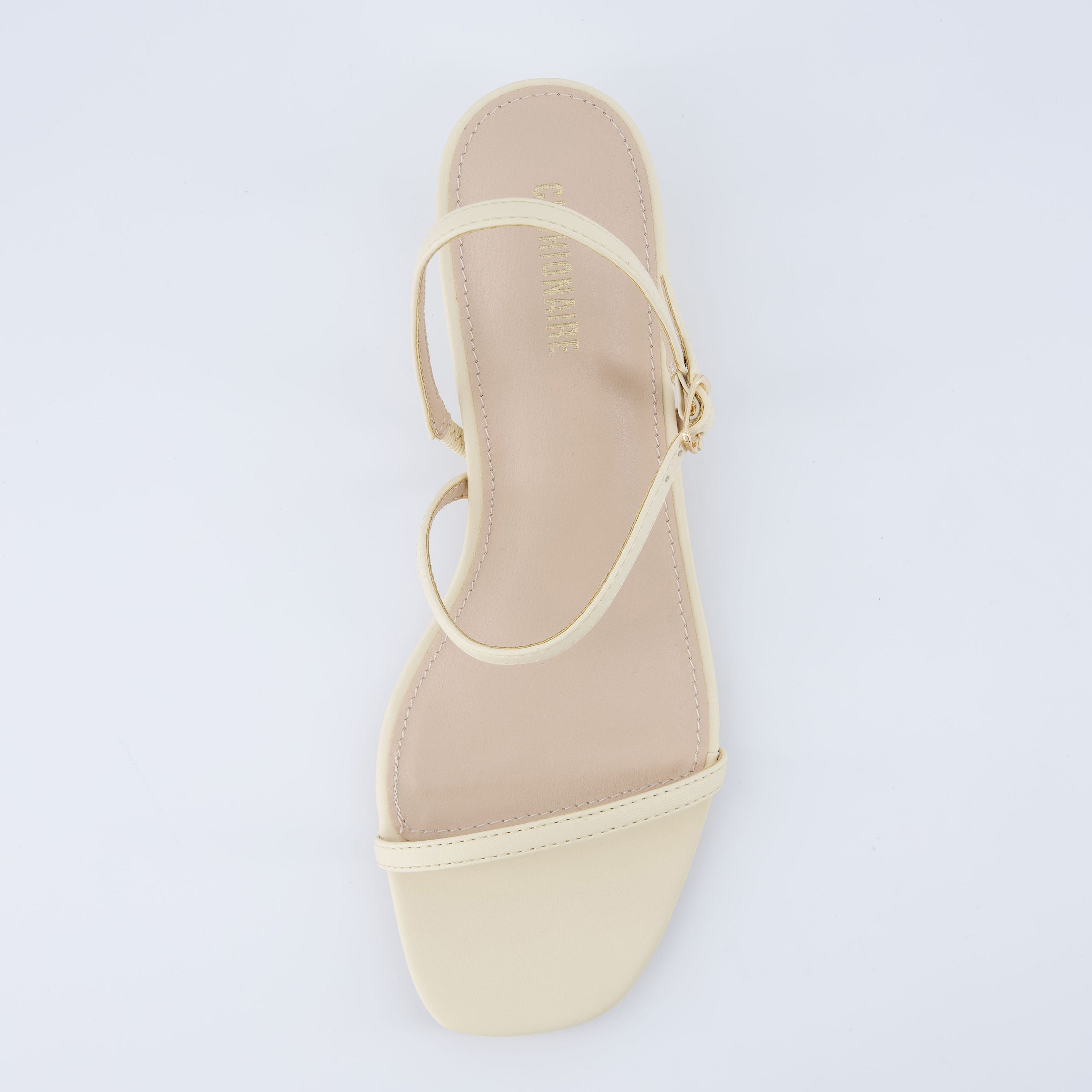 Soprano Kitten Heel Sandal Butter