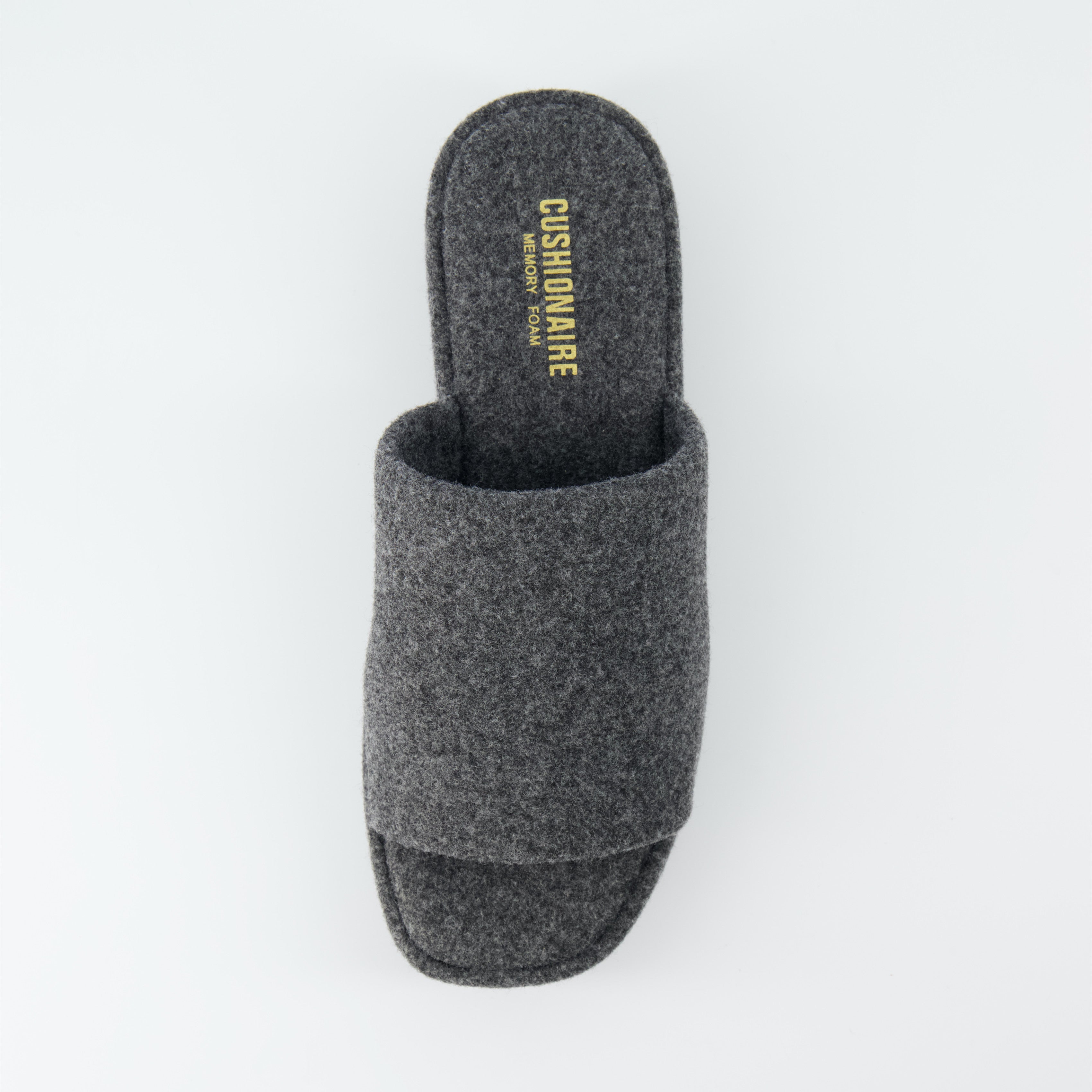 Spin One-Band Platform Sandal Grey Wool