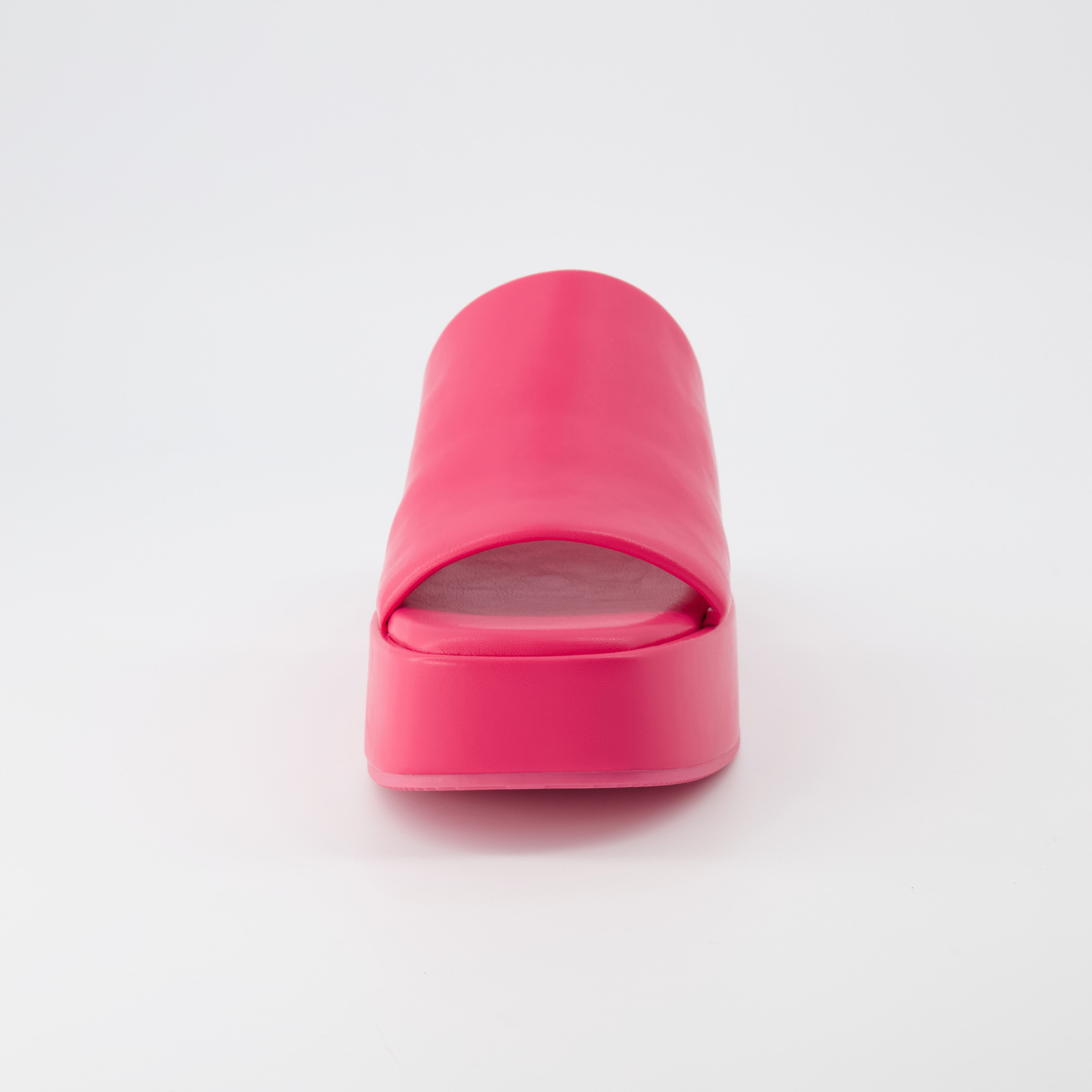 Spin One-Band Platform Sandal Hot Pink