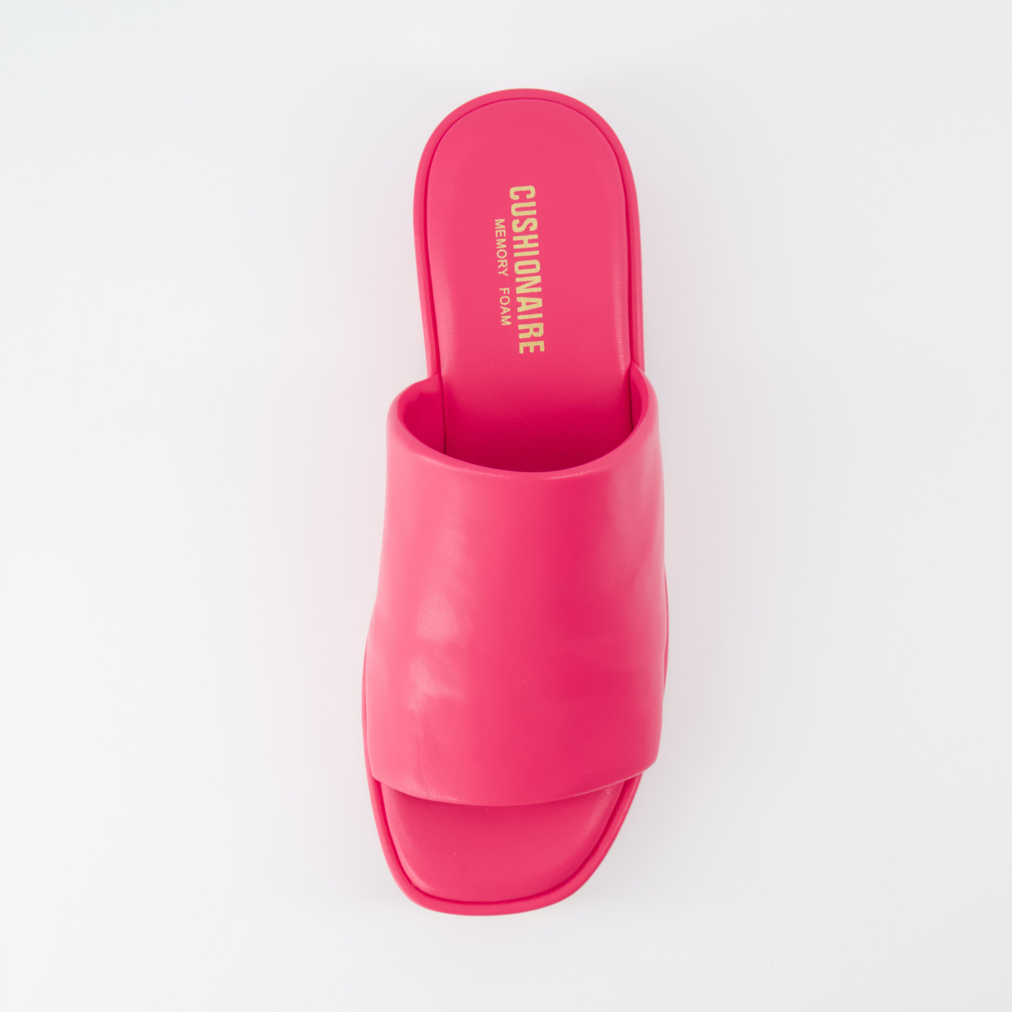 Spin One-Band Platform Sandal Hot Pink