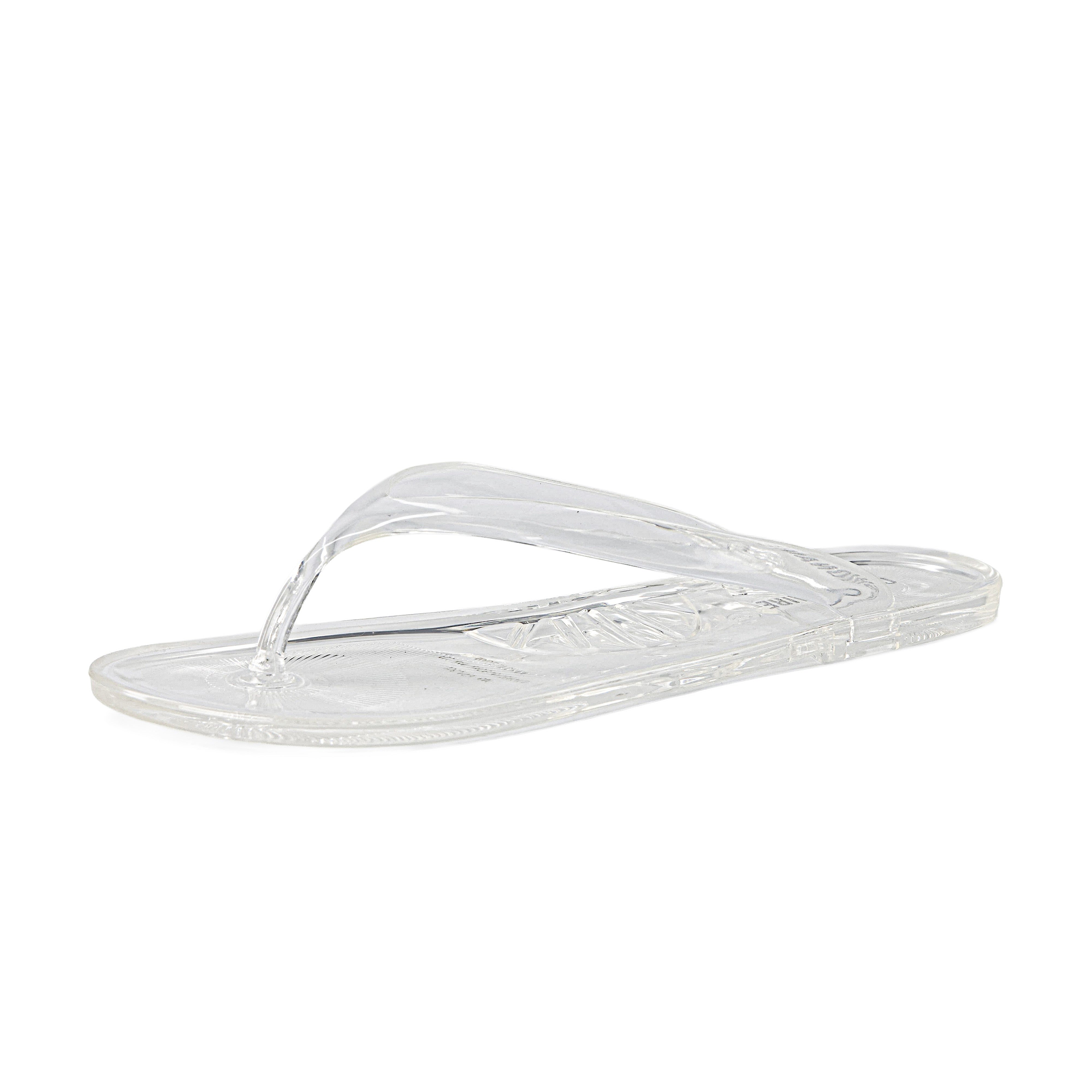 Splash Jelly Flip Flops Clear Medium