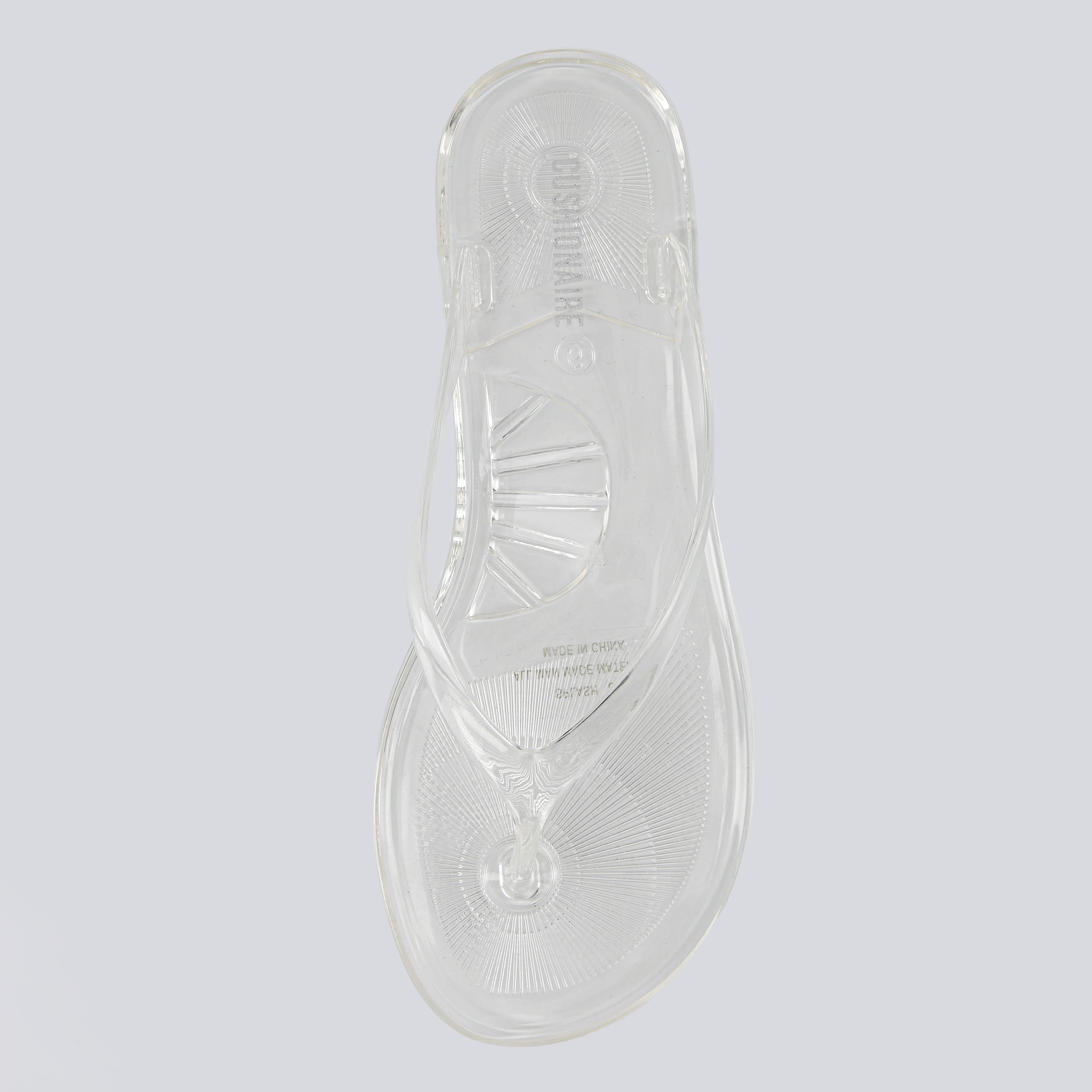 Splash Jelly Flip Flops Clear Medium