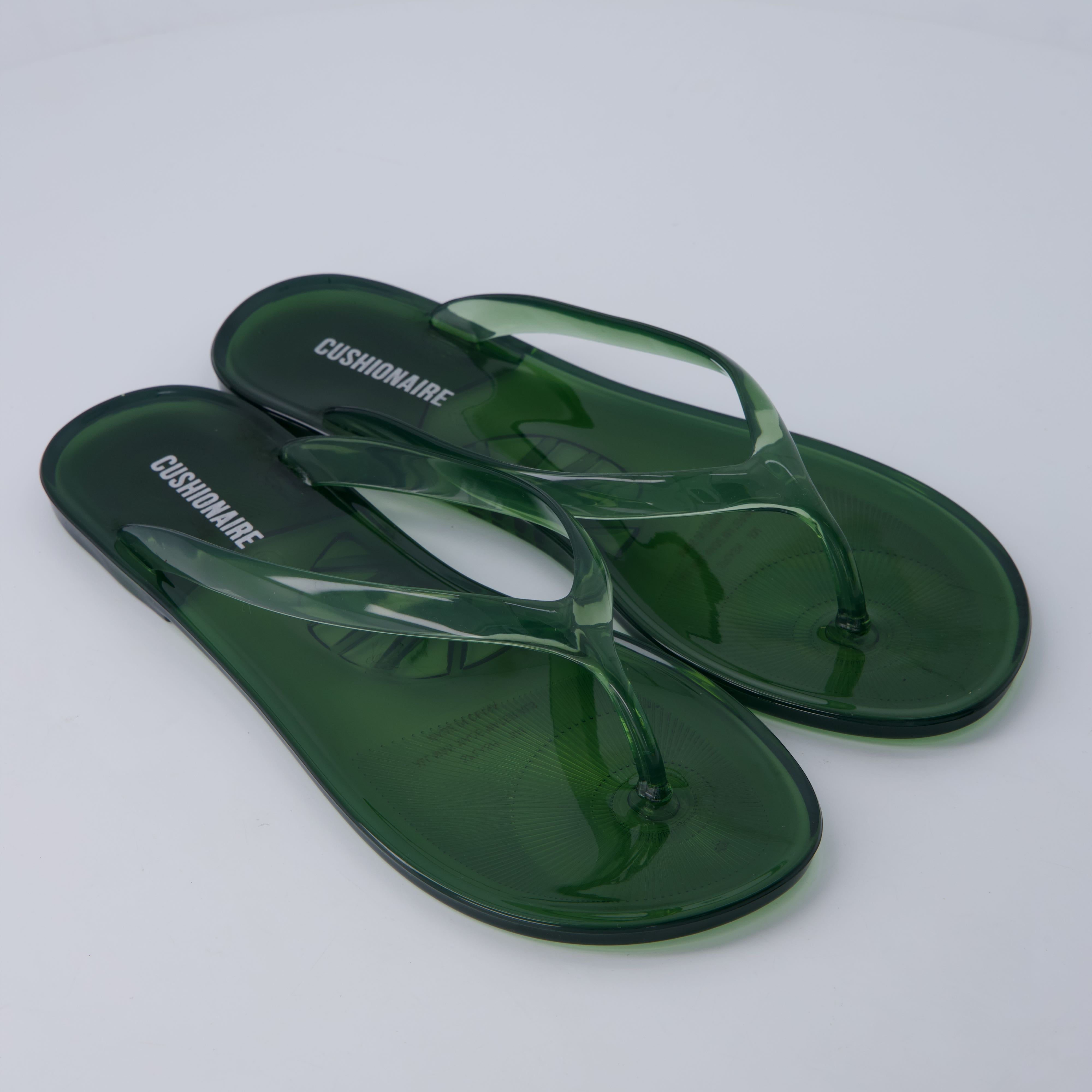 Splash Jelly Flip Flops Green Medium