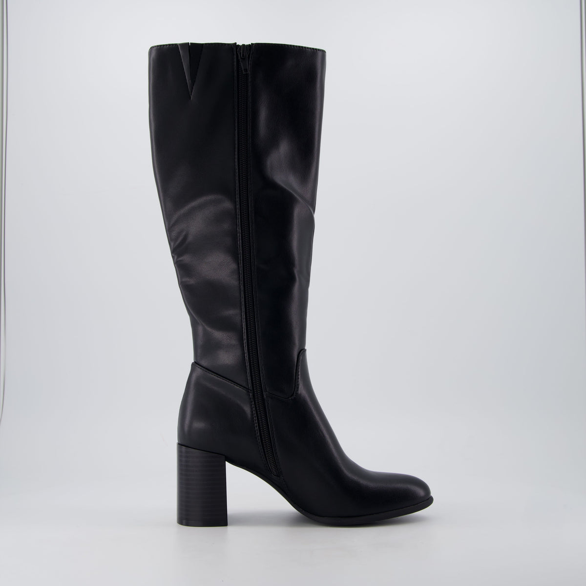 Strada Women's Knee High Boots Black Medium