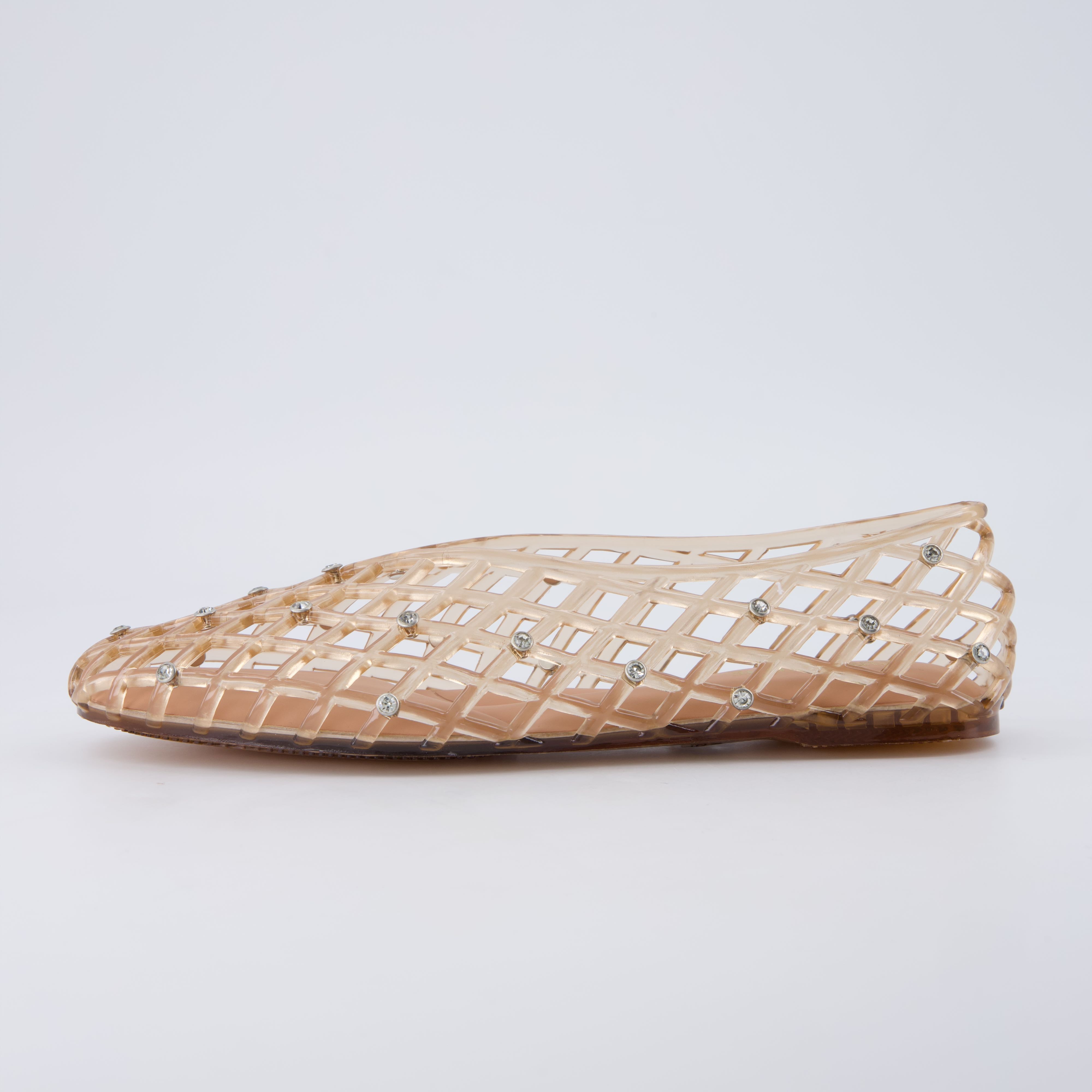 Sweets Ballet Jelly Flats MOCHA Medium