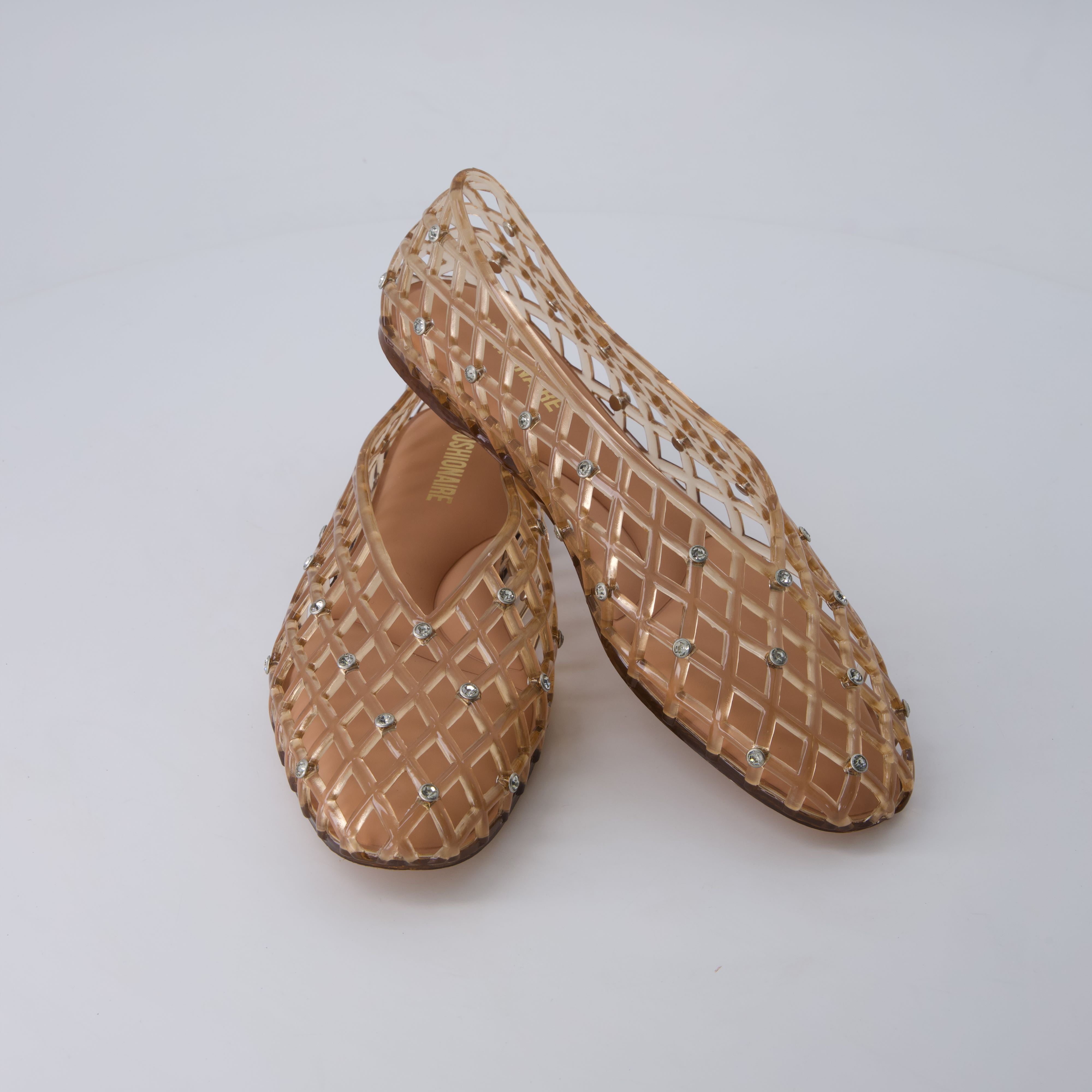 Sweets Ballet Jelly Flats MOCHA Medium