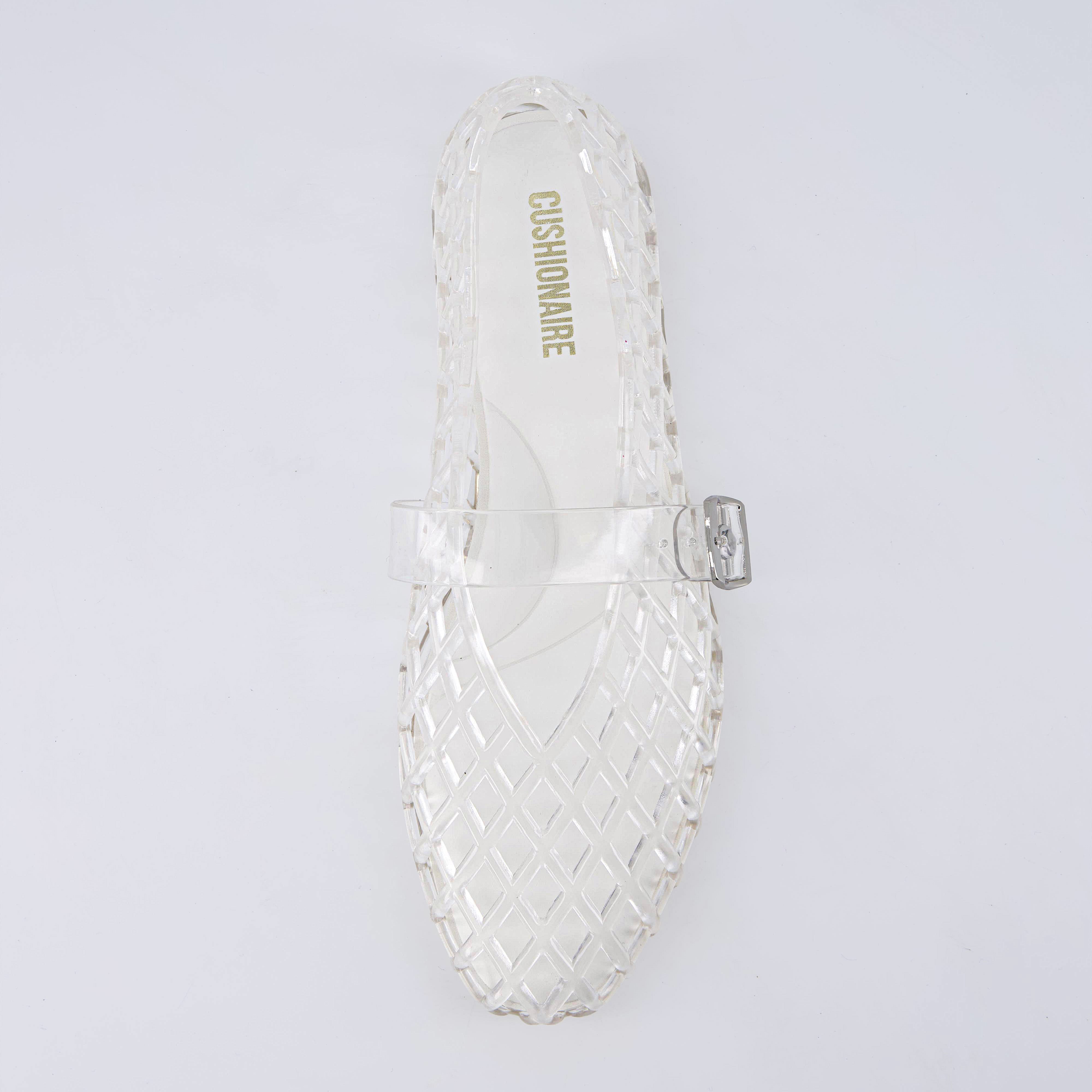 Syrup Jelly Mary Jane Flats Clear Medium