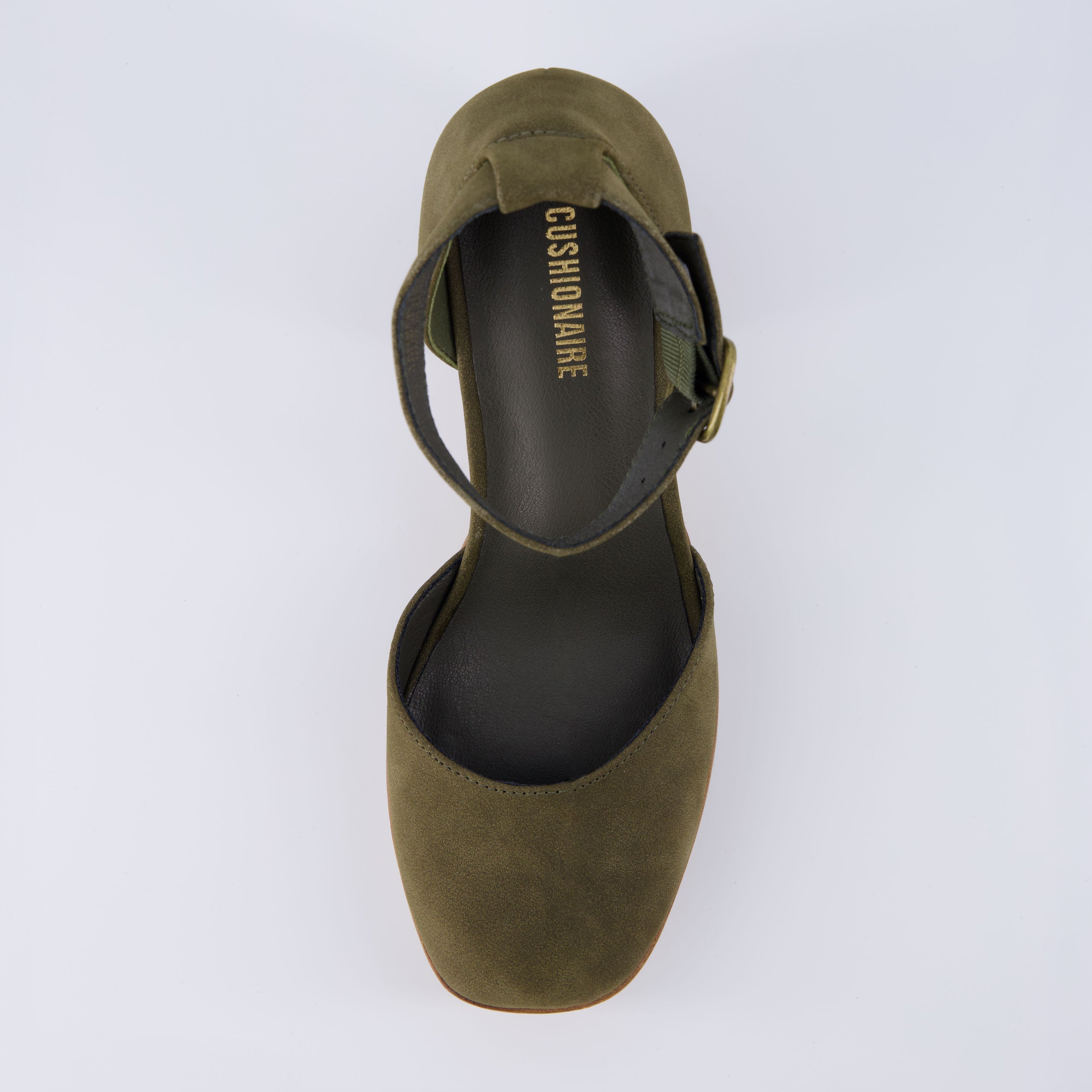 Tanner Platform Sandal Olive