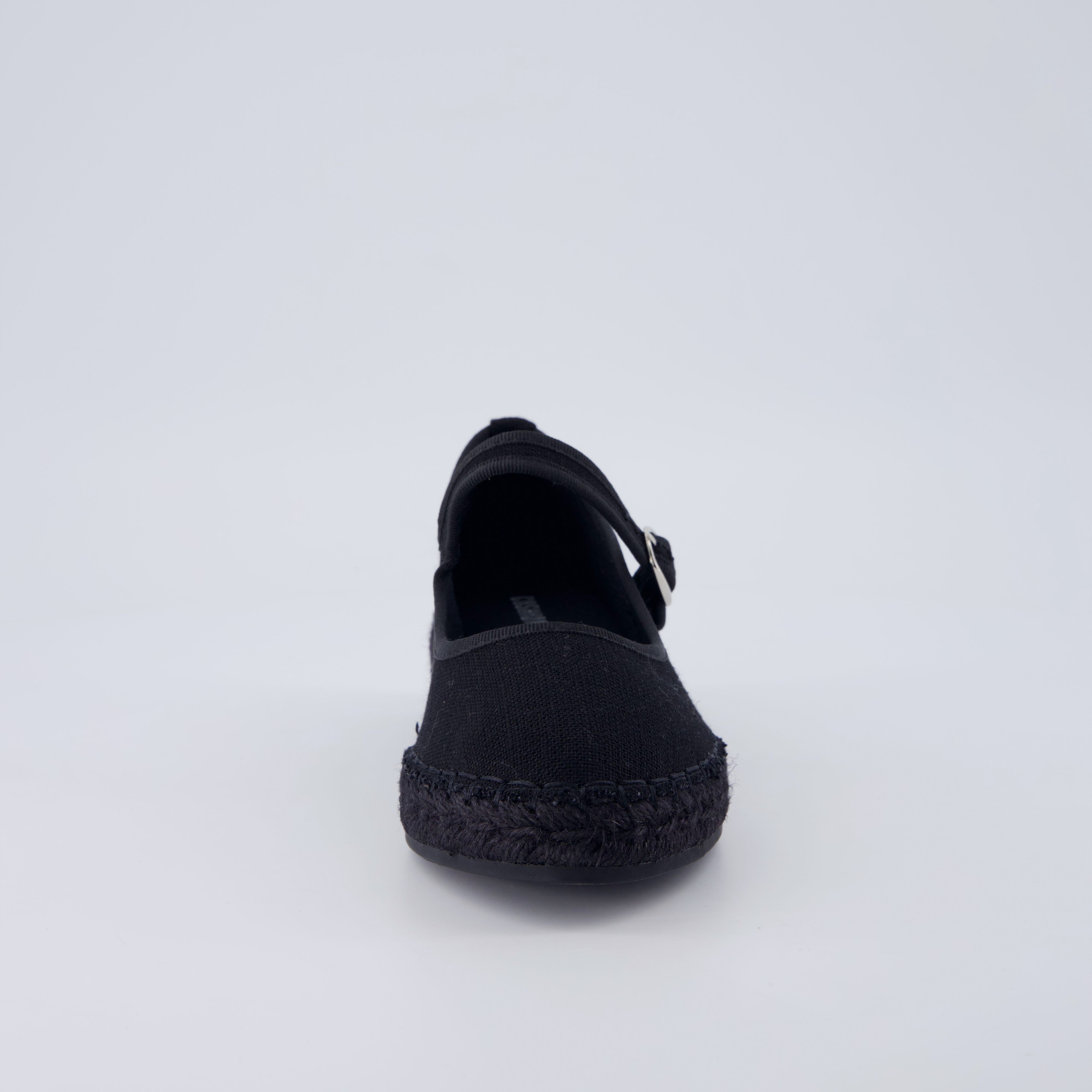 Tapas Canvas Flats Black
