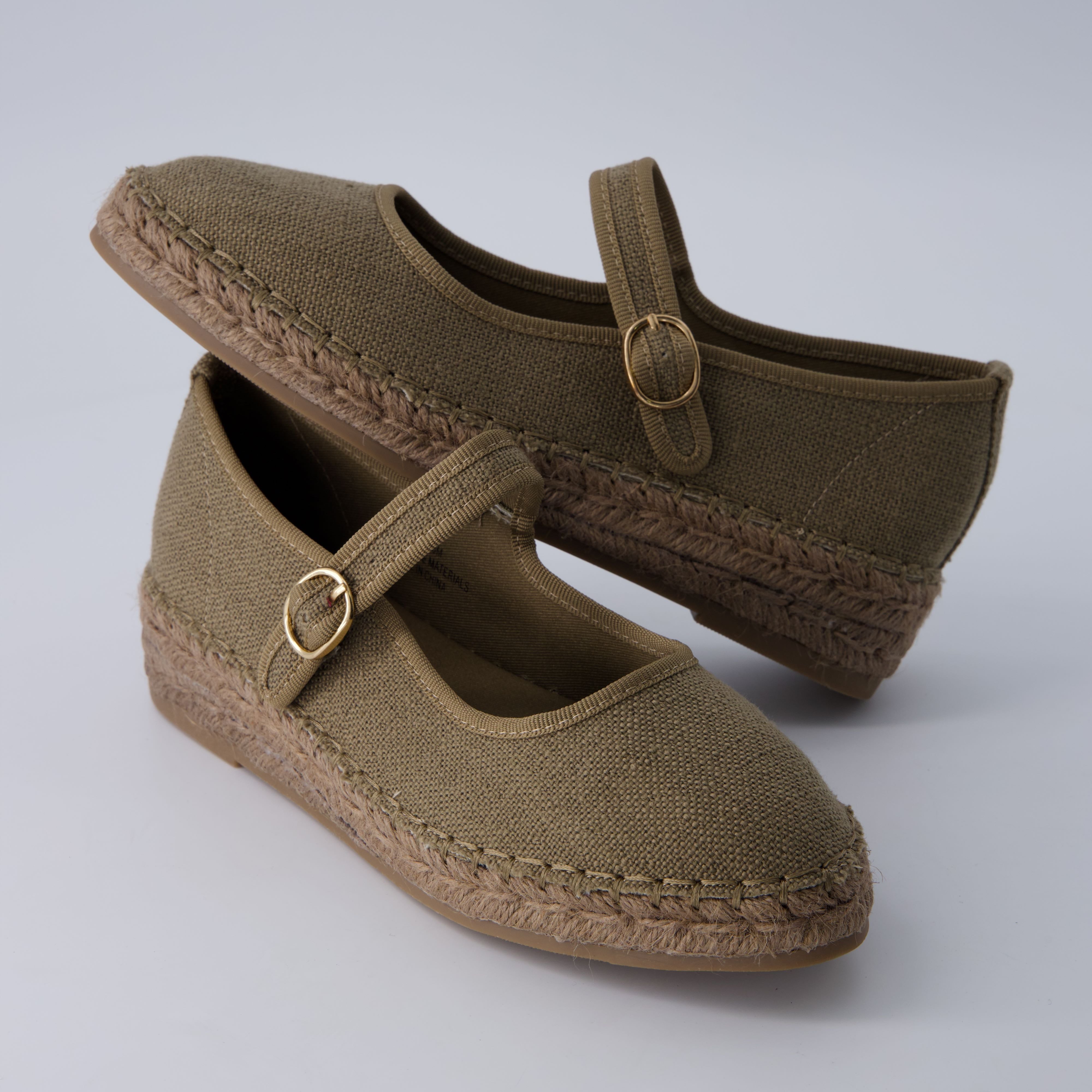 Tapas Canvas Flats Taupe