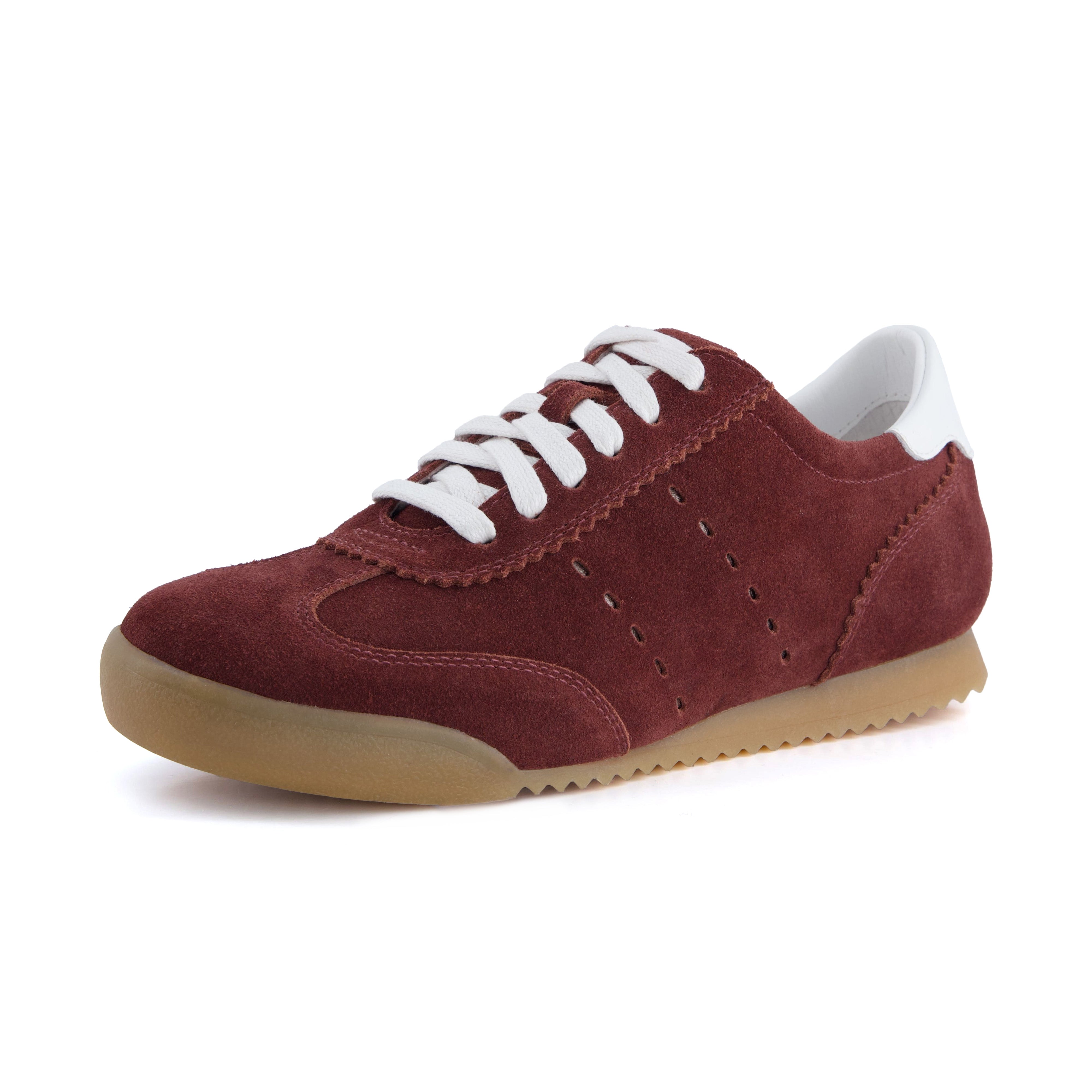Tock Suede Sneaker Chestnut