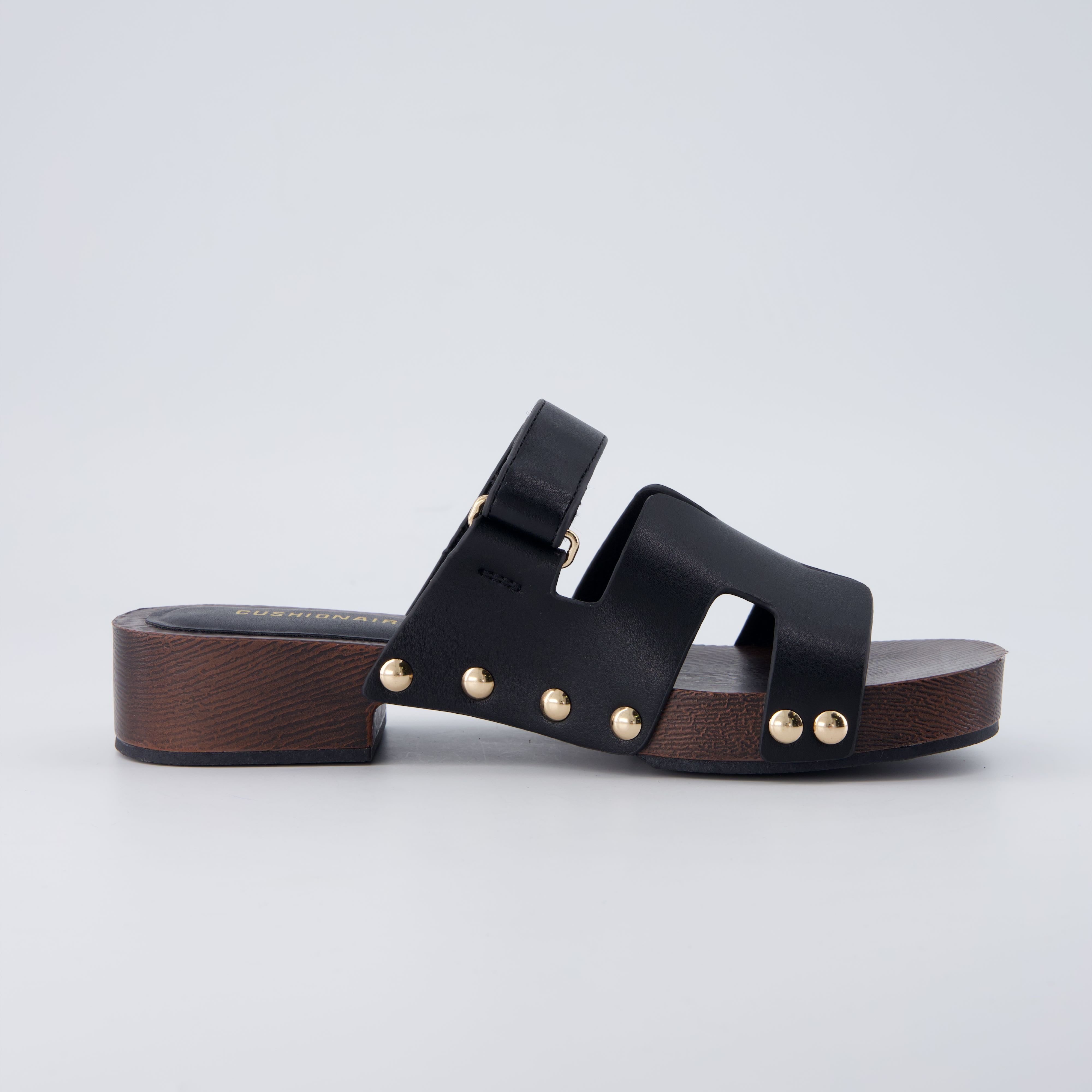 Tokyo Vegan Suede Sandal Black
