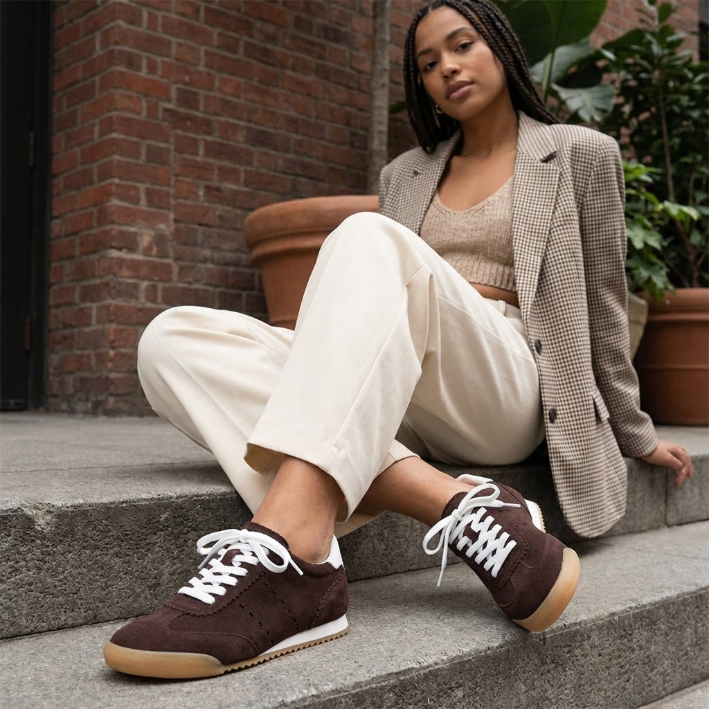 Topcat Suede Sneakers Chocolate