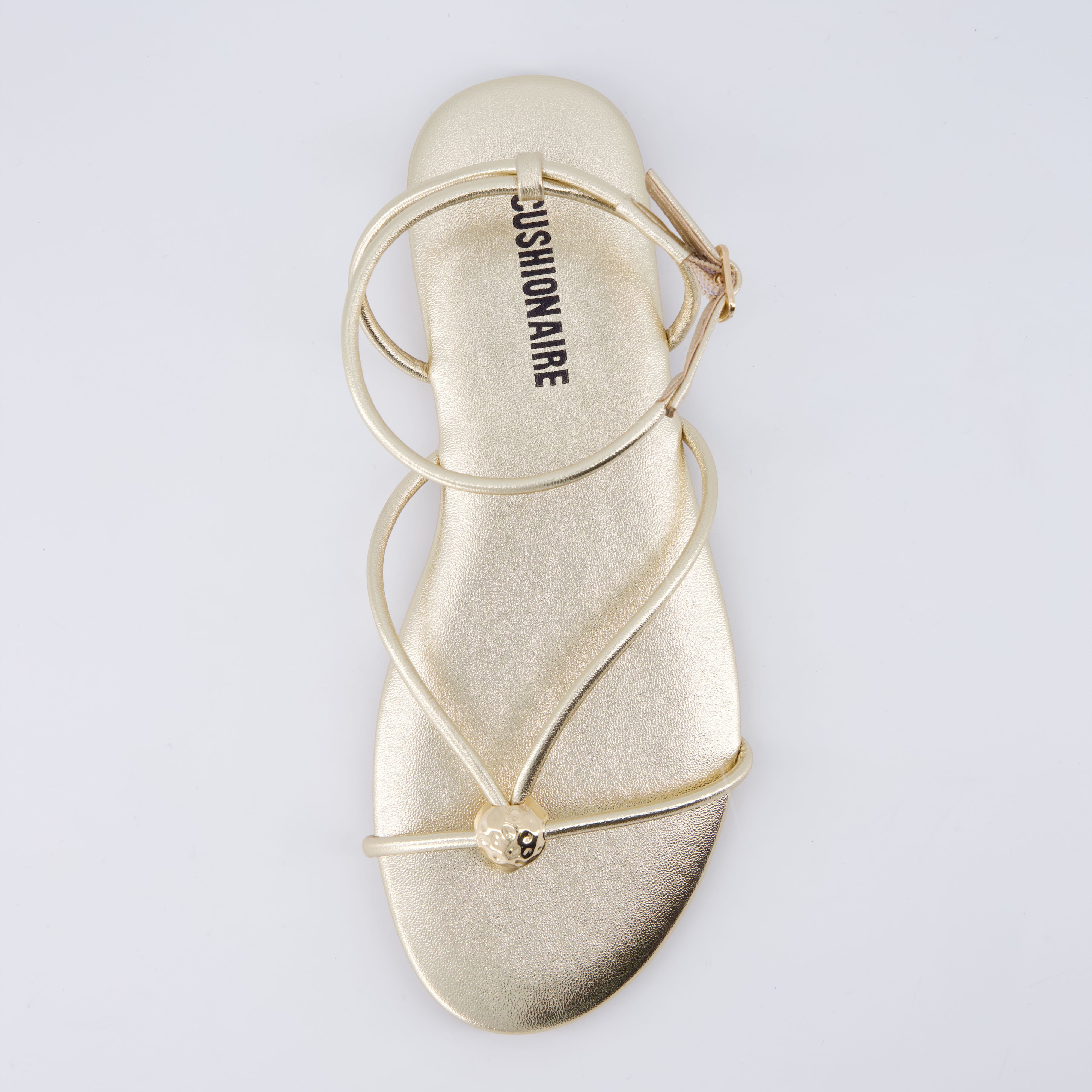 Tory Strappy Flat Sandals Chocolate Medium