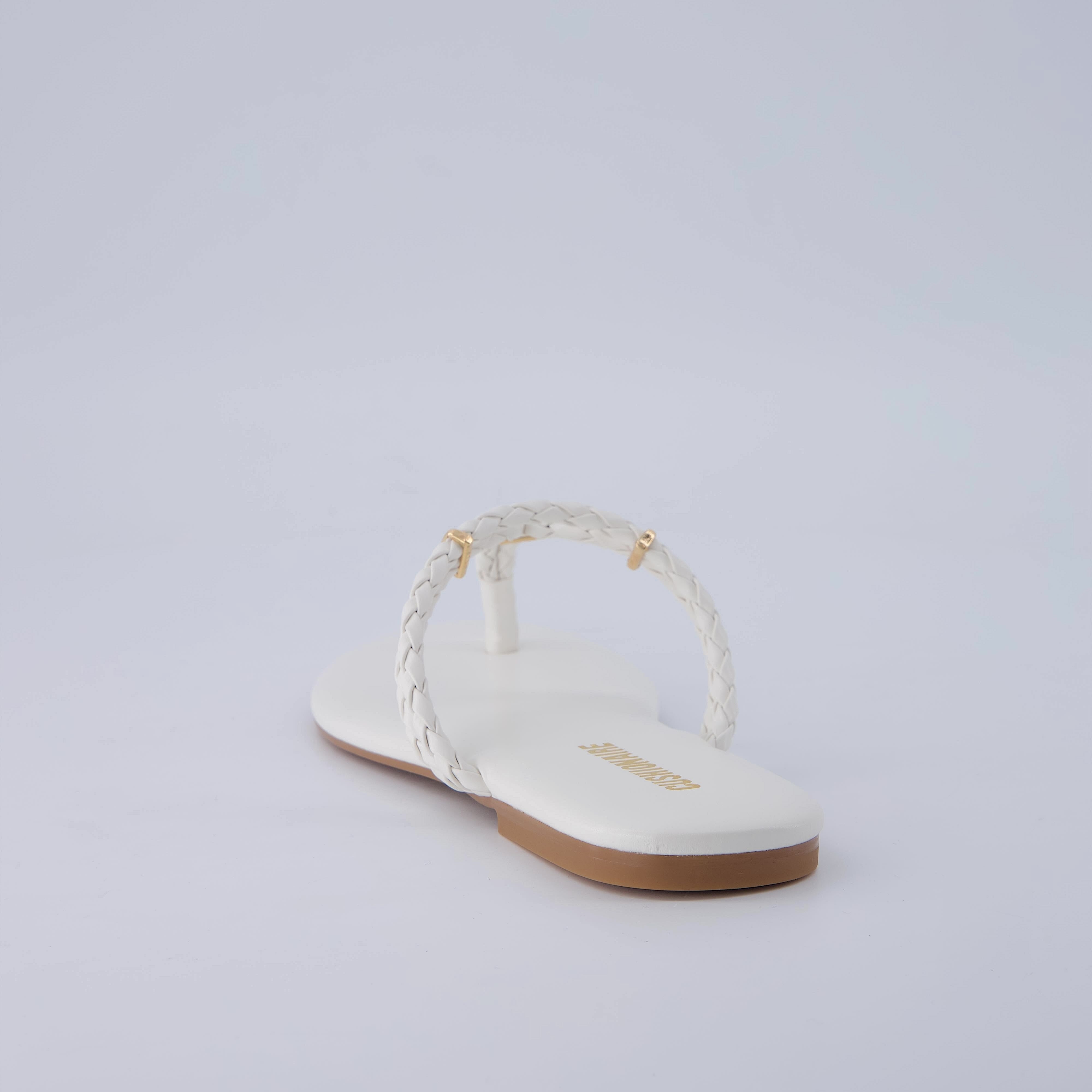Trio Flip Flops Gray Medium