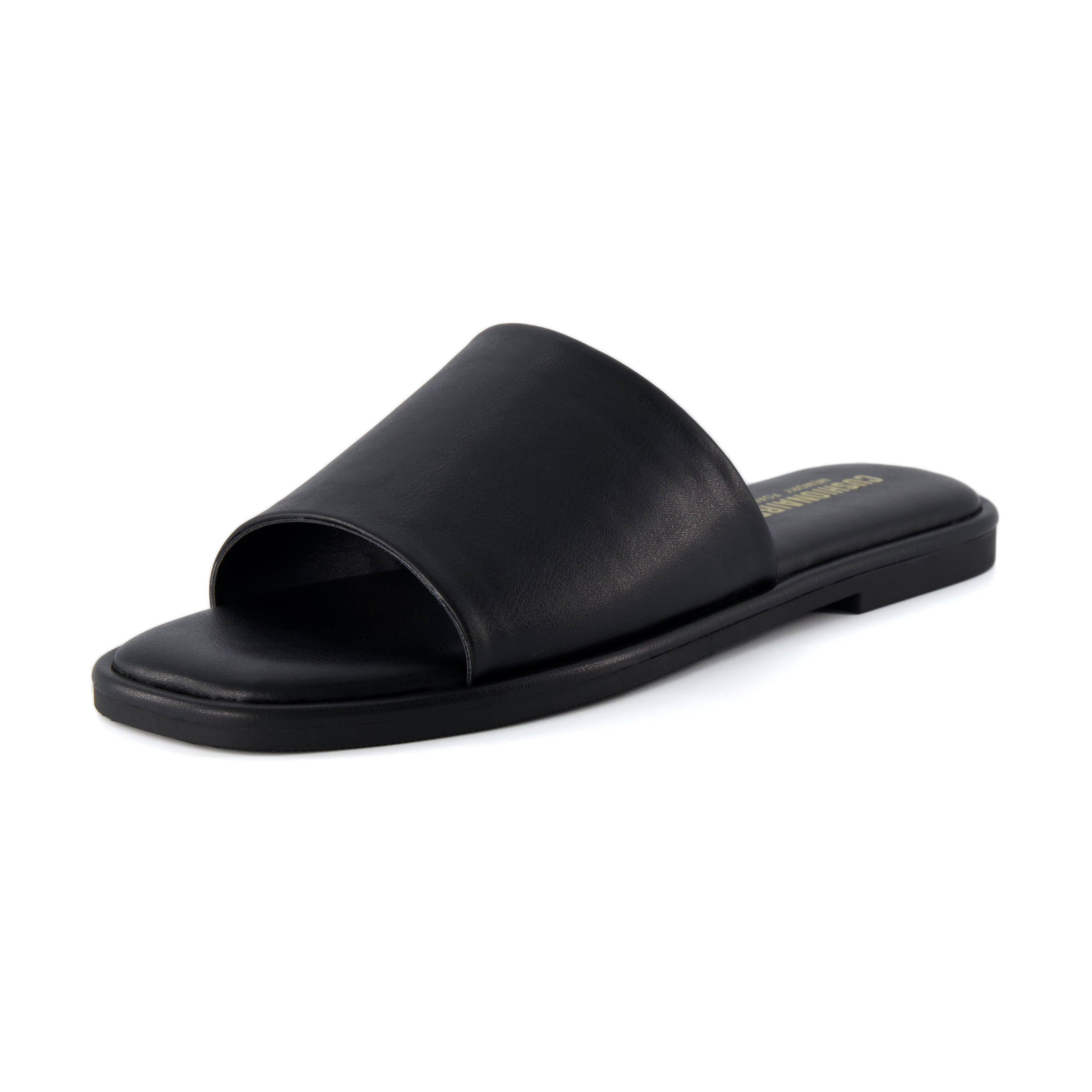 Tudor Slide Sandal Black