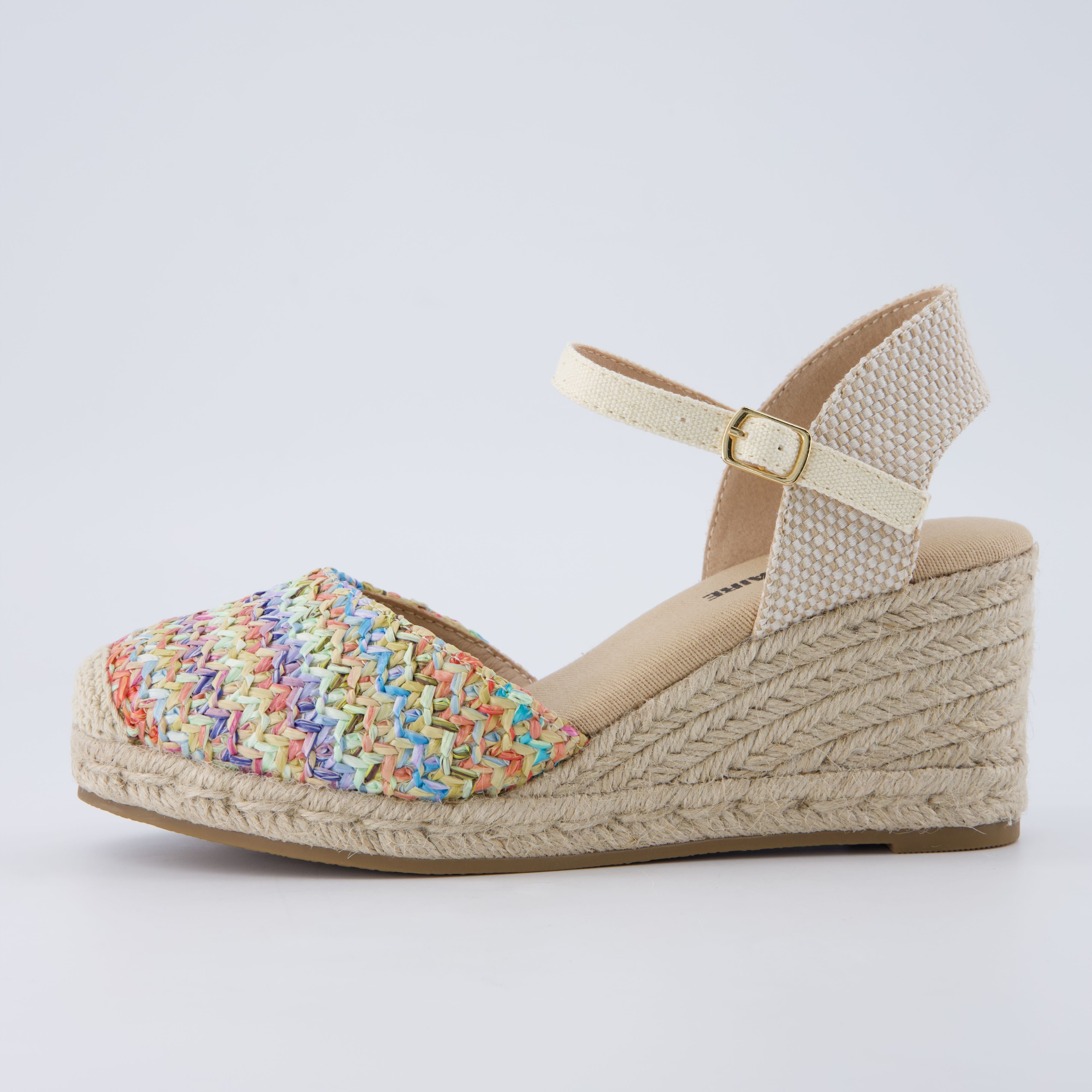 Tuti Platform Espadrilles Natural