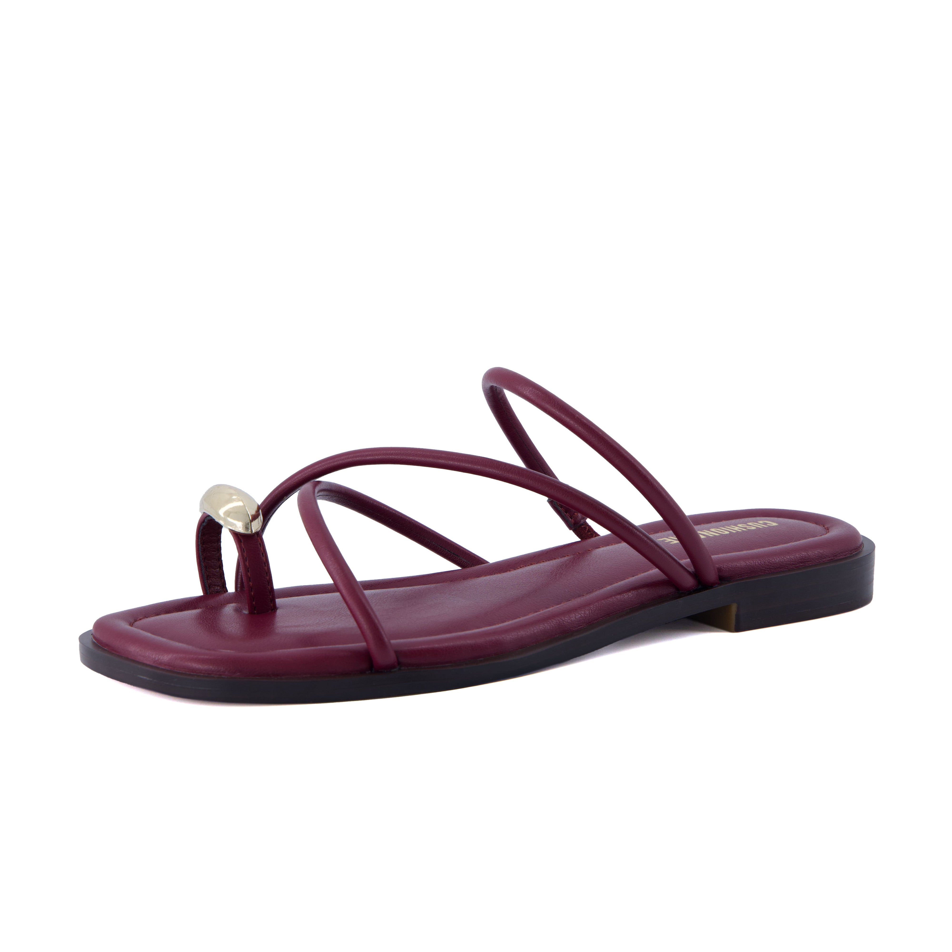 Venue Strappy Sandals Burgundy