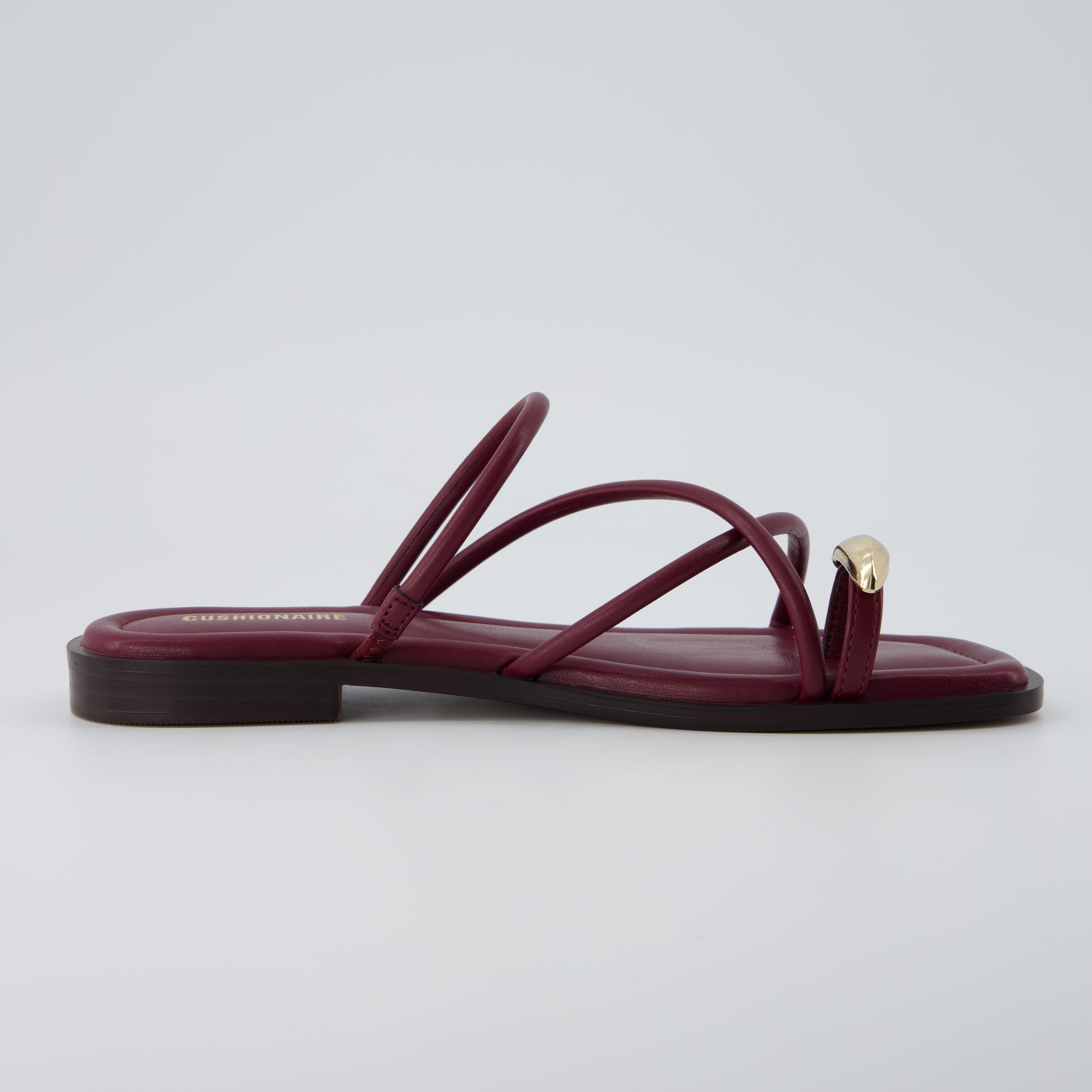 Venue Strappy Sandals Burgundy