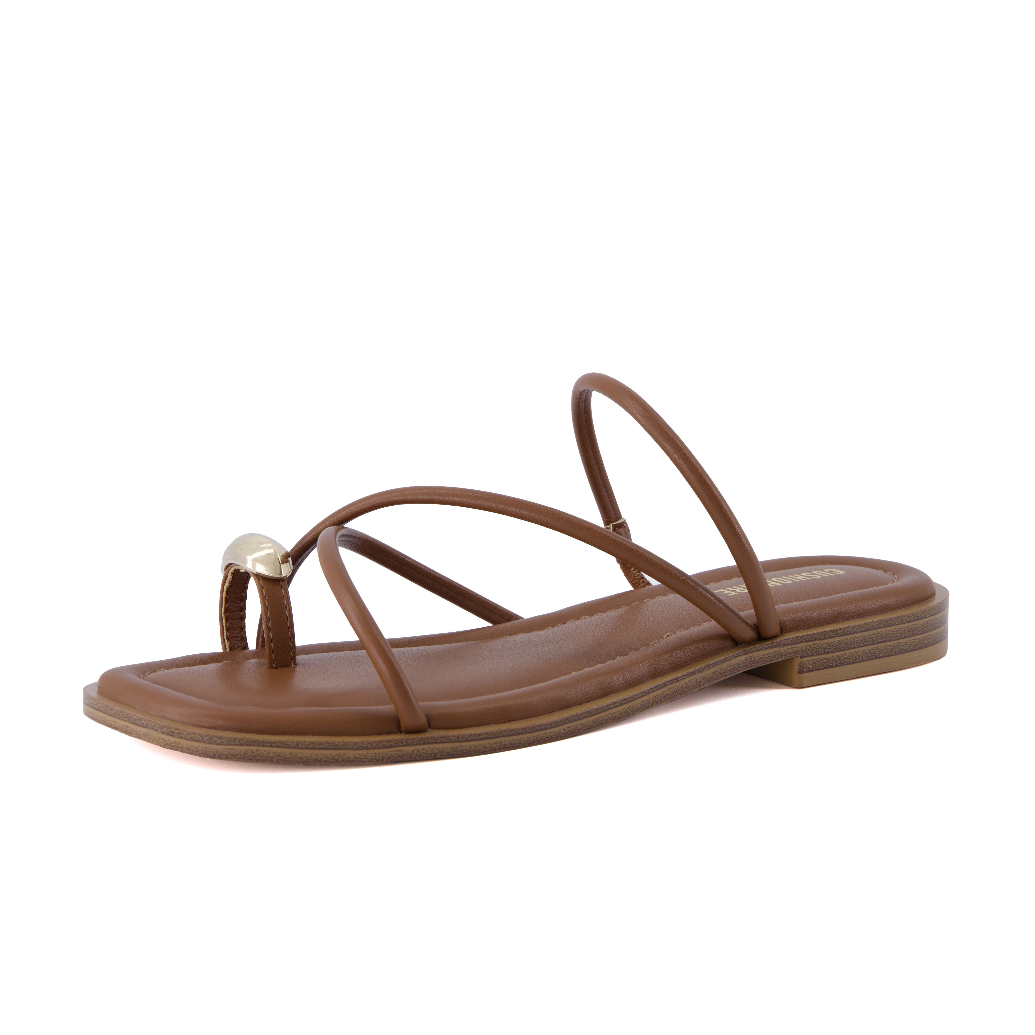 Venue Strappy Sandals Cognac