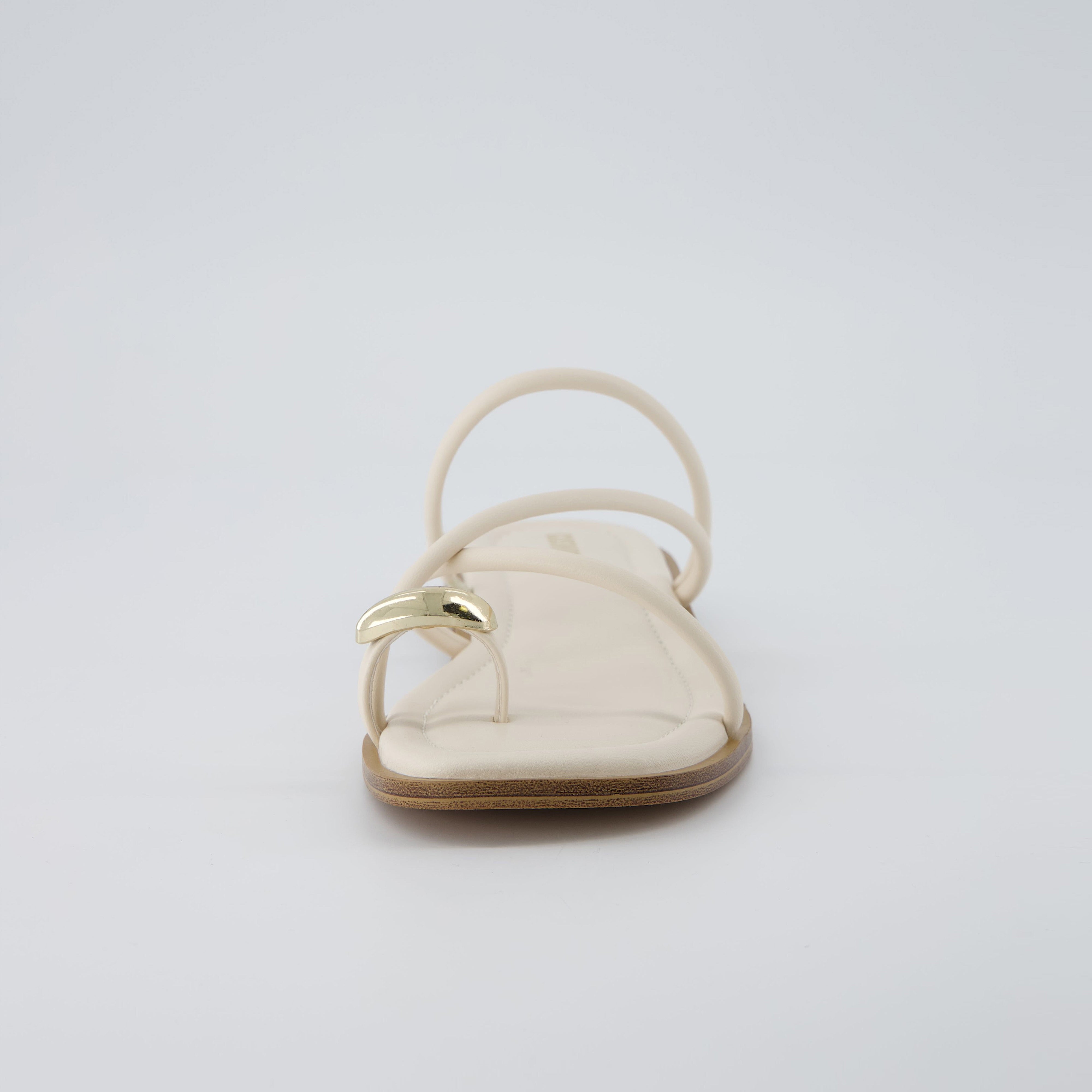 Venue Strappy Sandals Cream