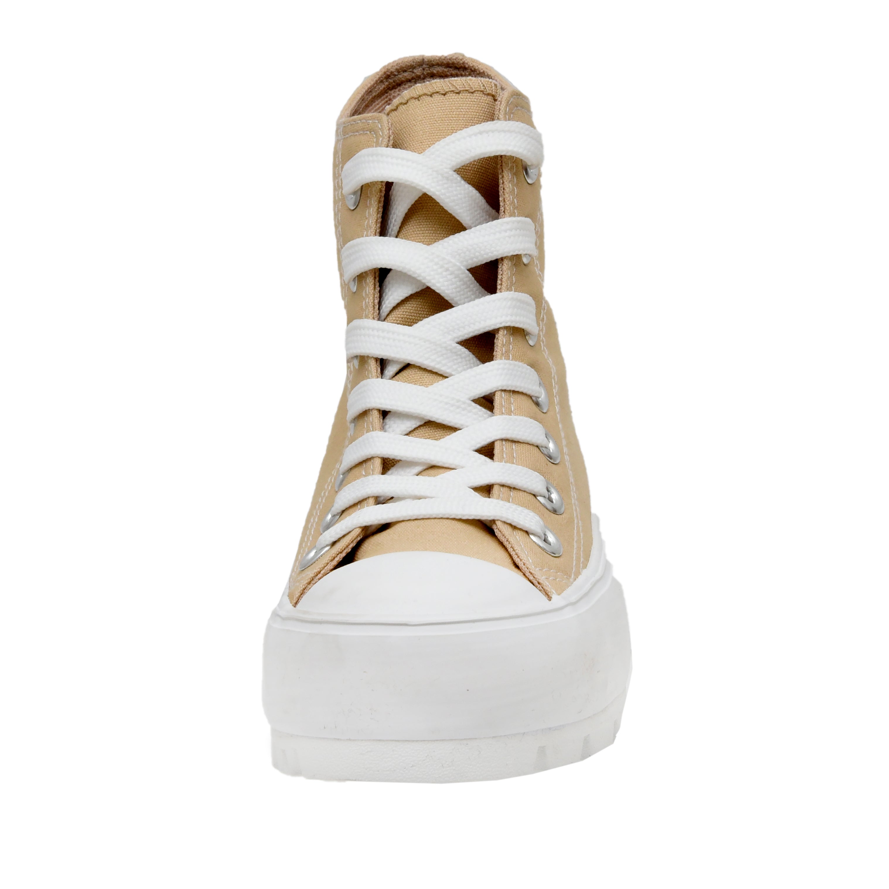 Vespa Lug Canvas Sneaker Natural