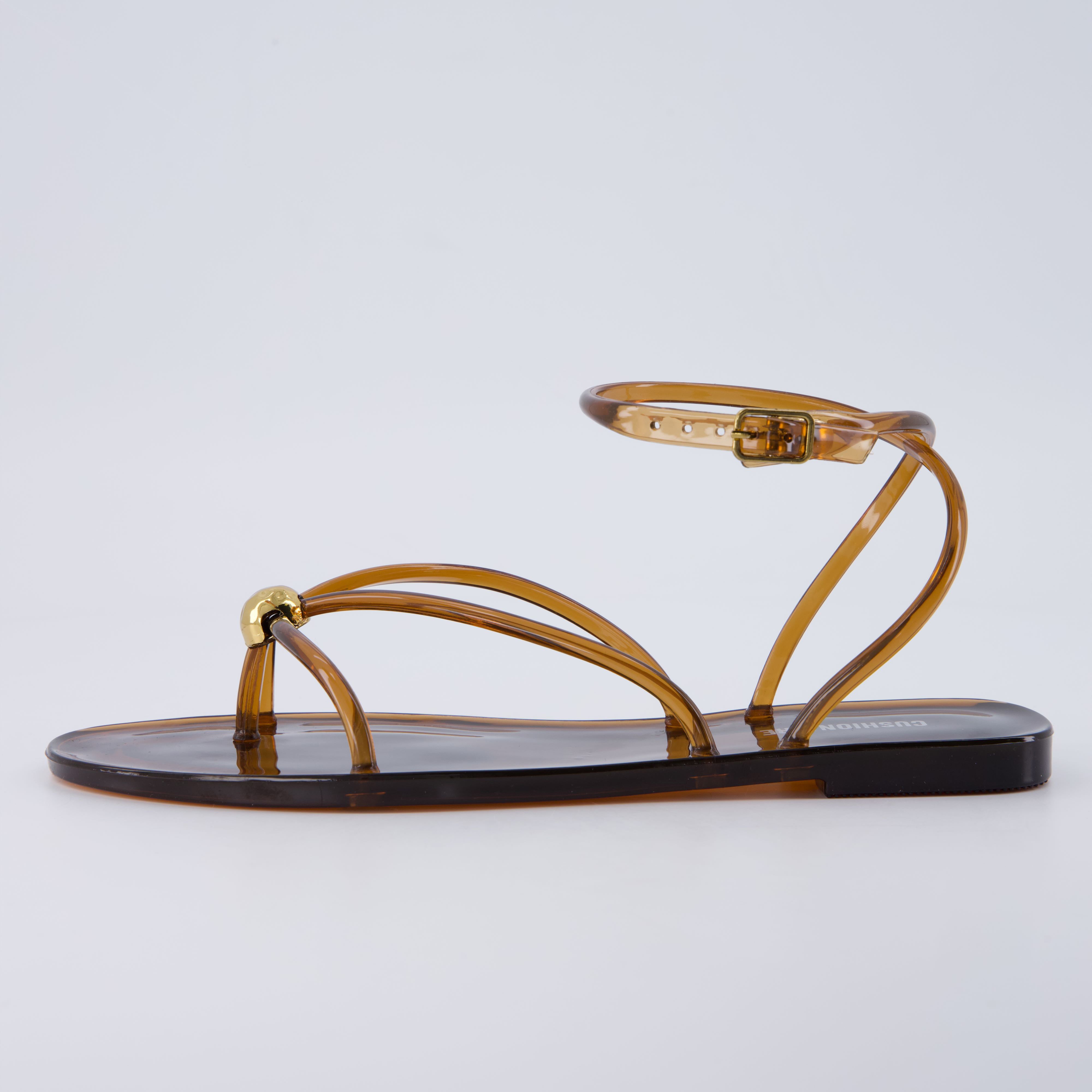 Vita Jelly Sandals Chocolate Medium