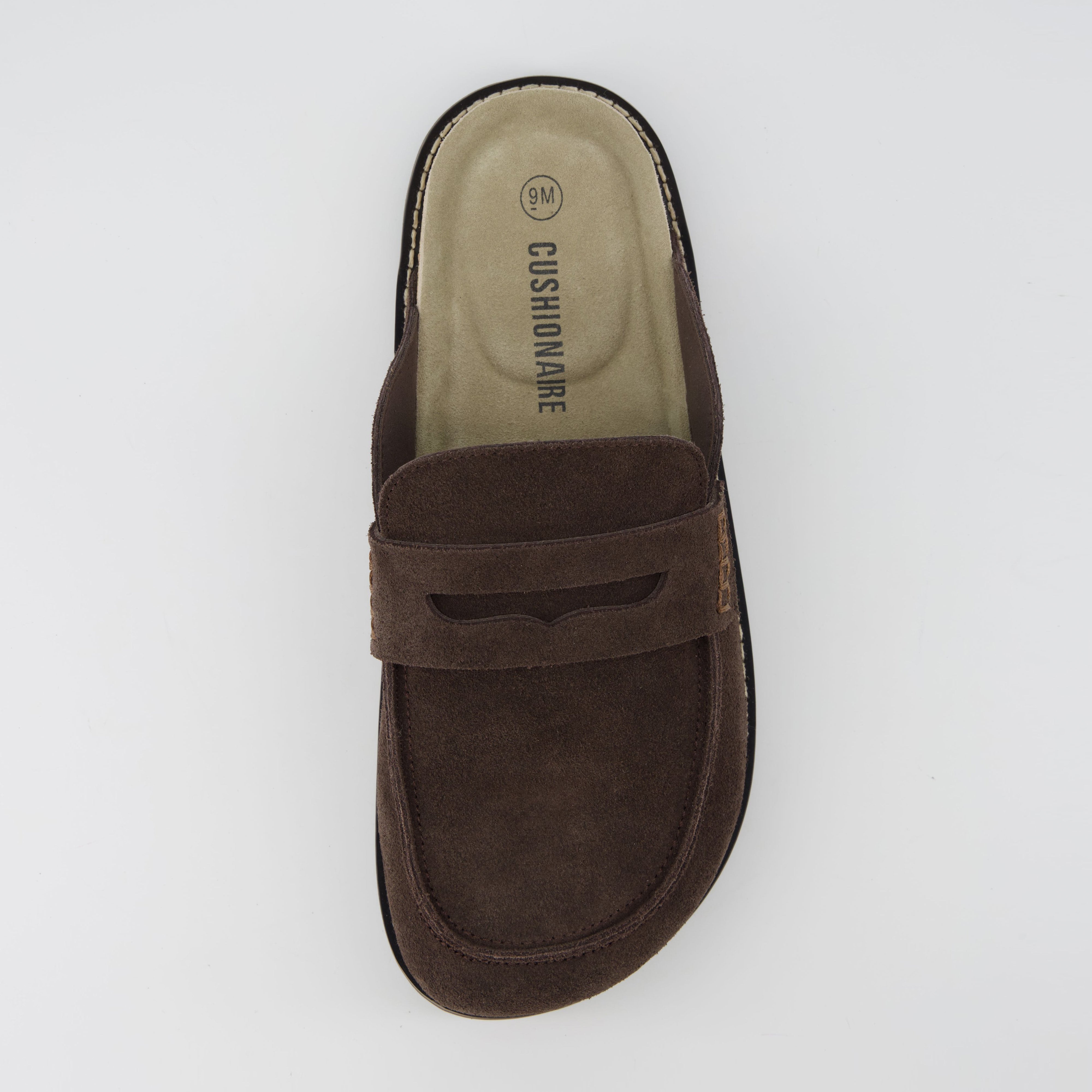 Wally Men's Loafer Clogs Brown Medium