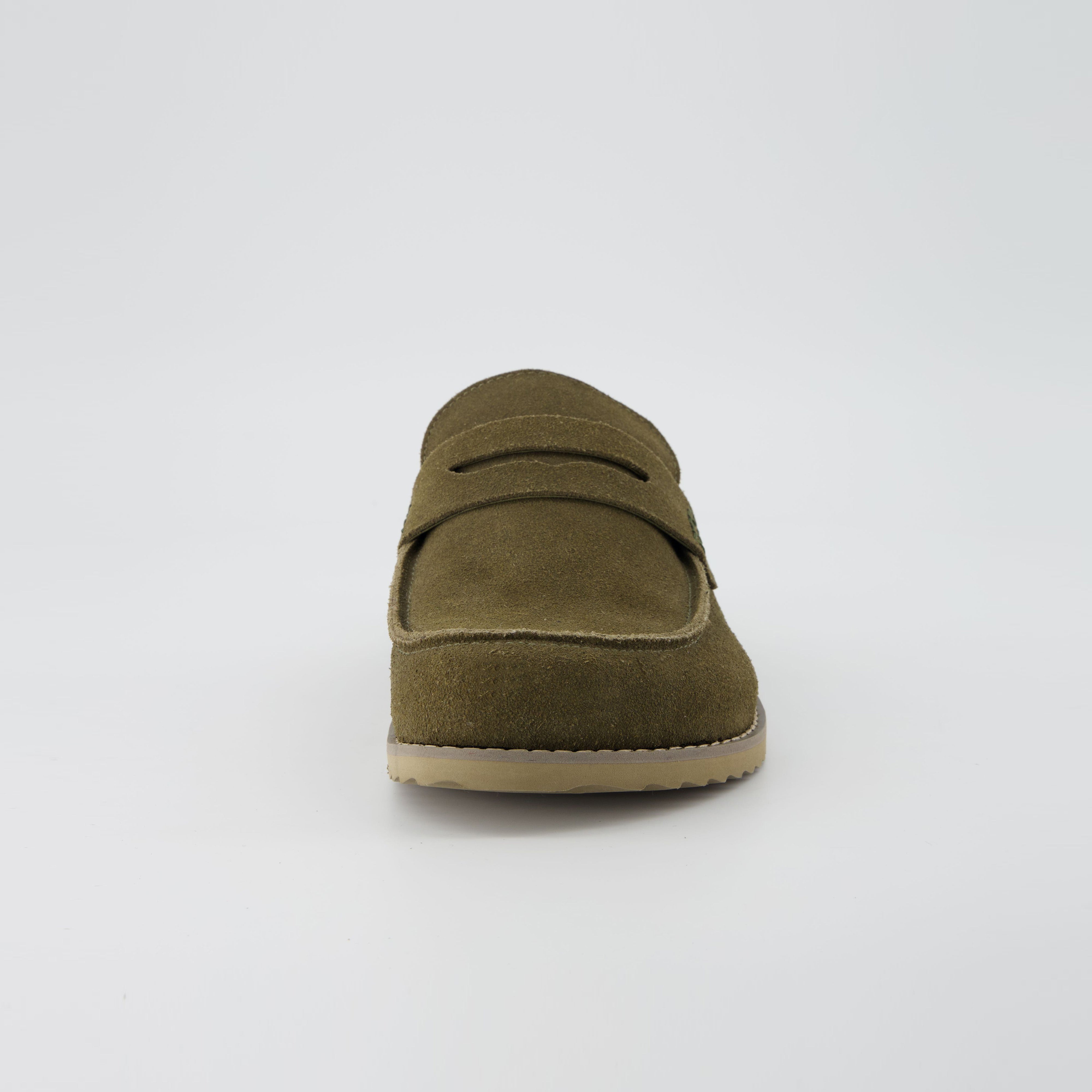 Wally Men's Loafer Clogs Olive Medium