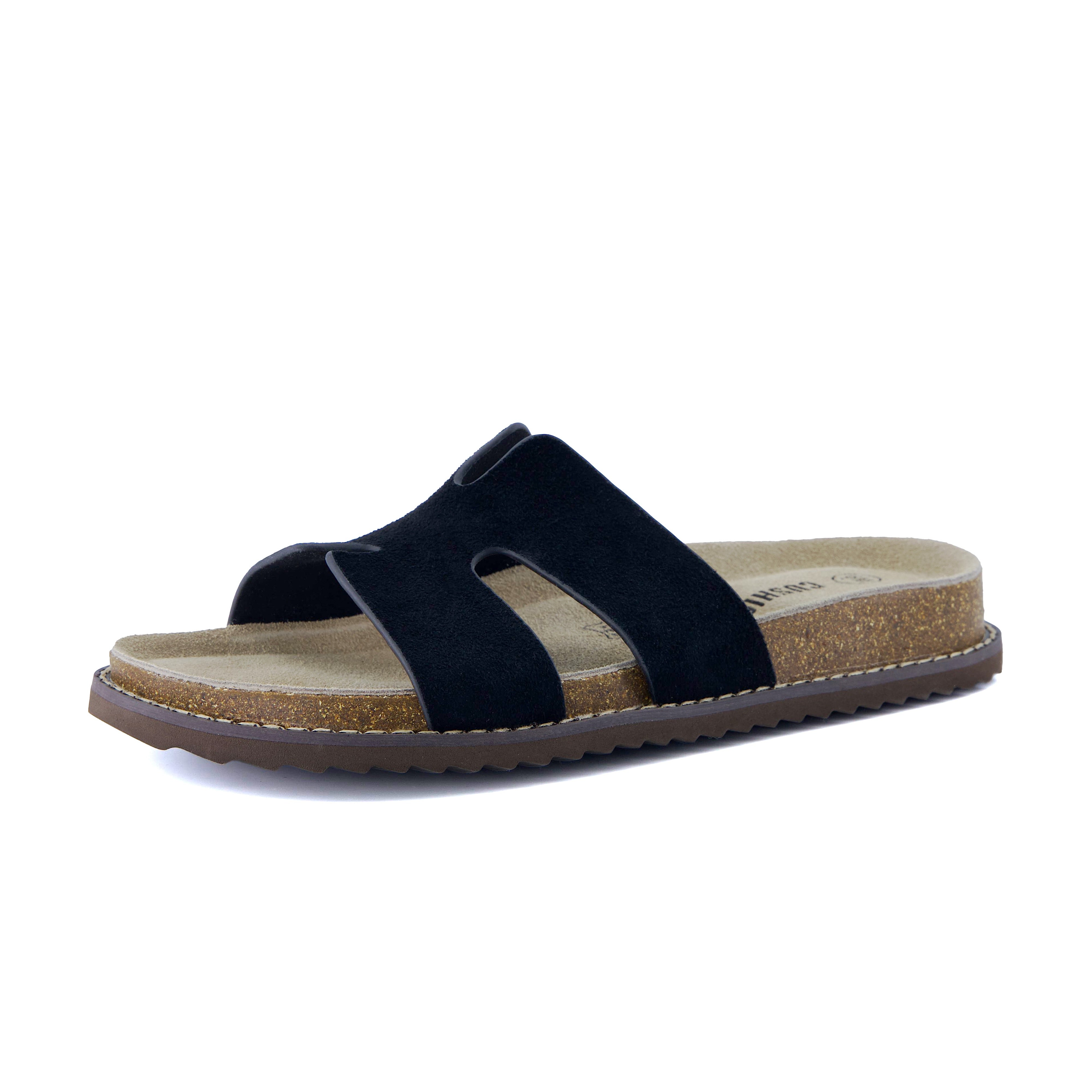 Wisdom Cork Sandals Black