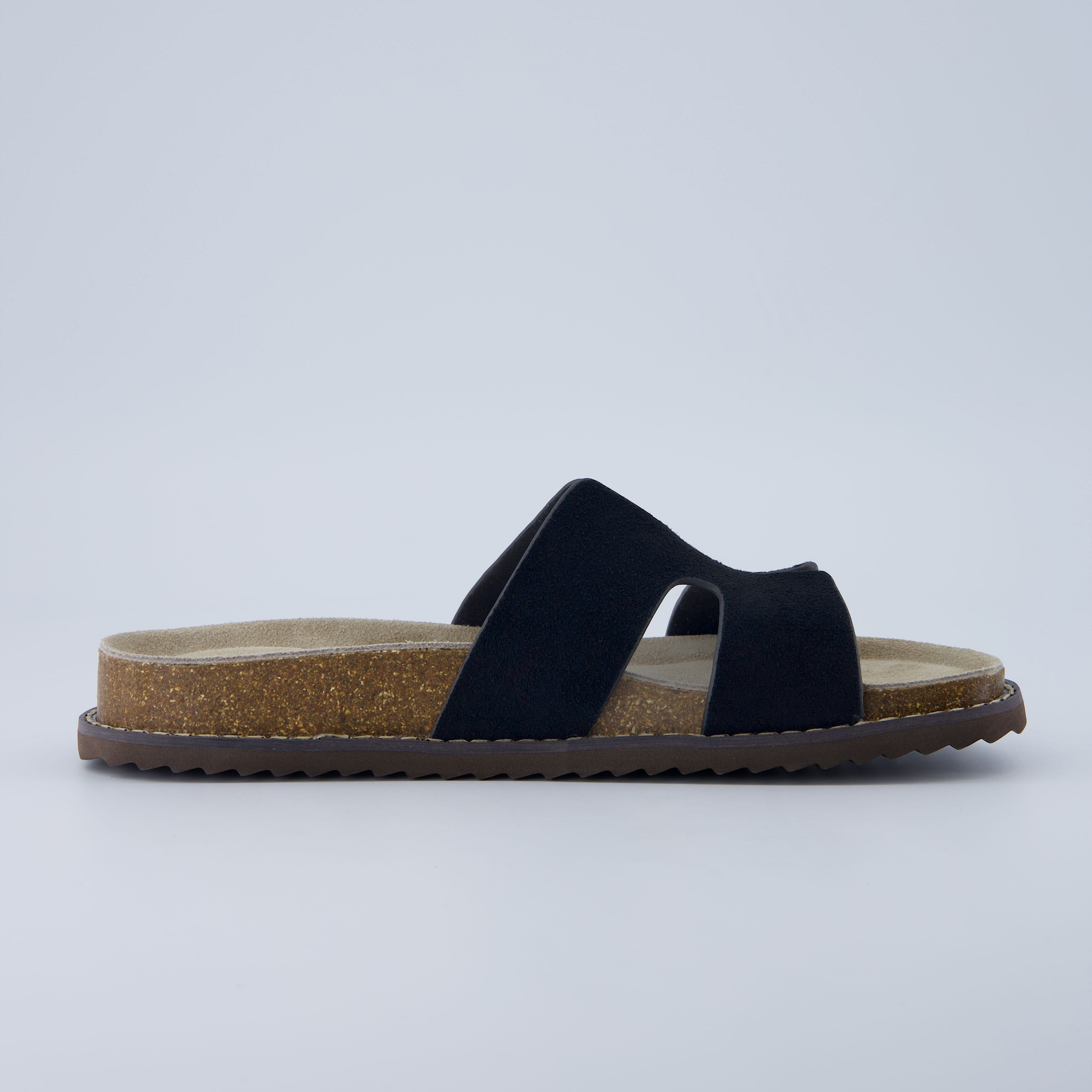 Wisdom Cork Sandals Black