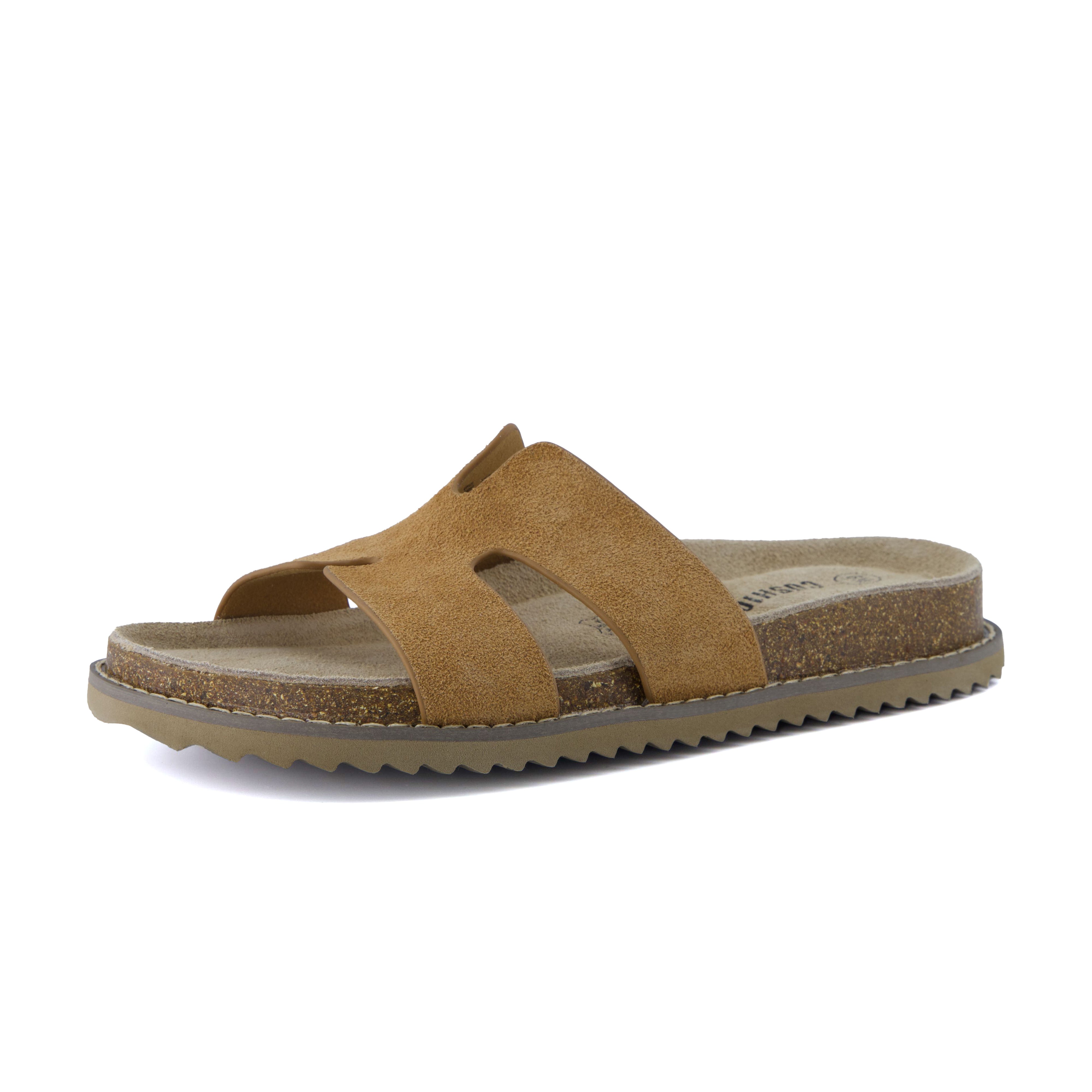 Wisdom Cork Sandals Chestnut