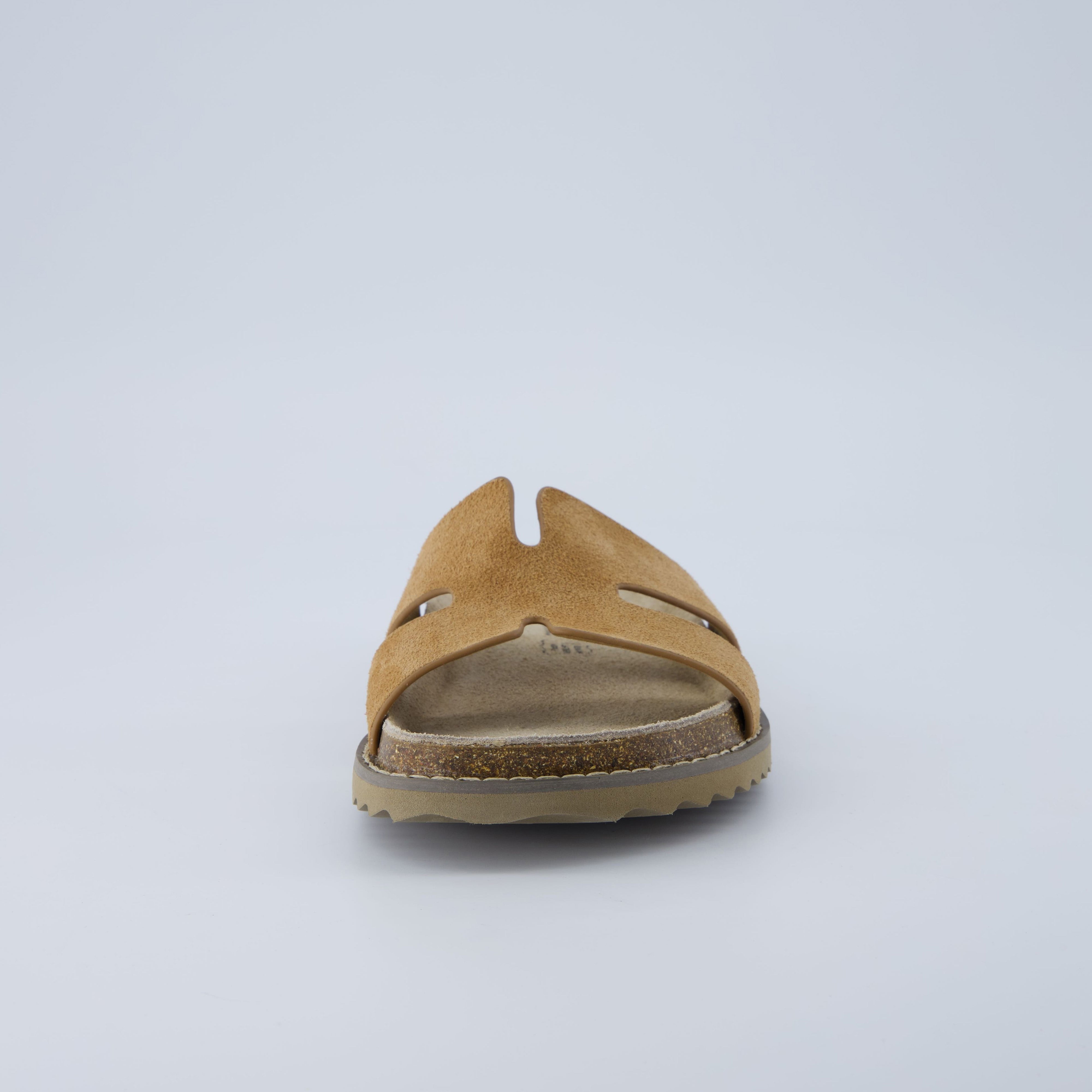 Wisdom Cork Sandals Chestnut
