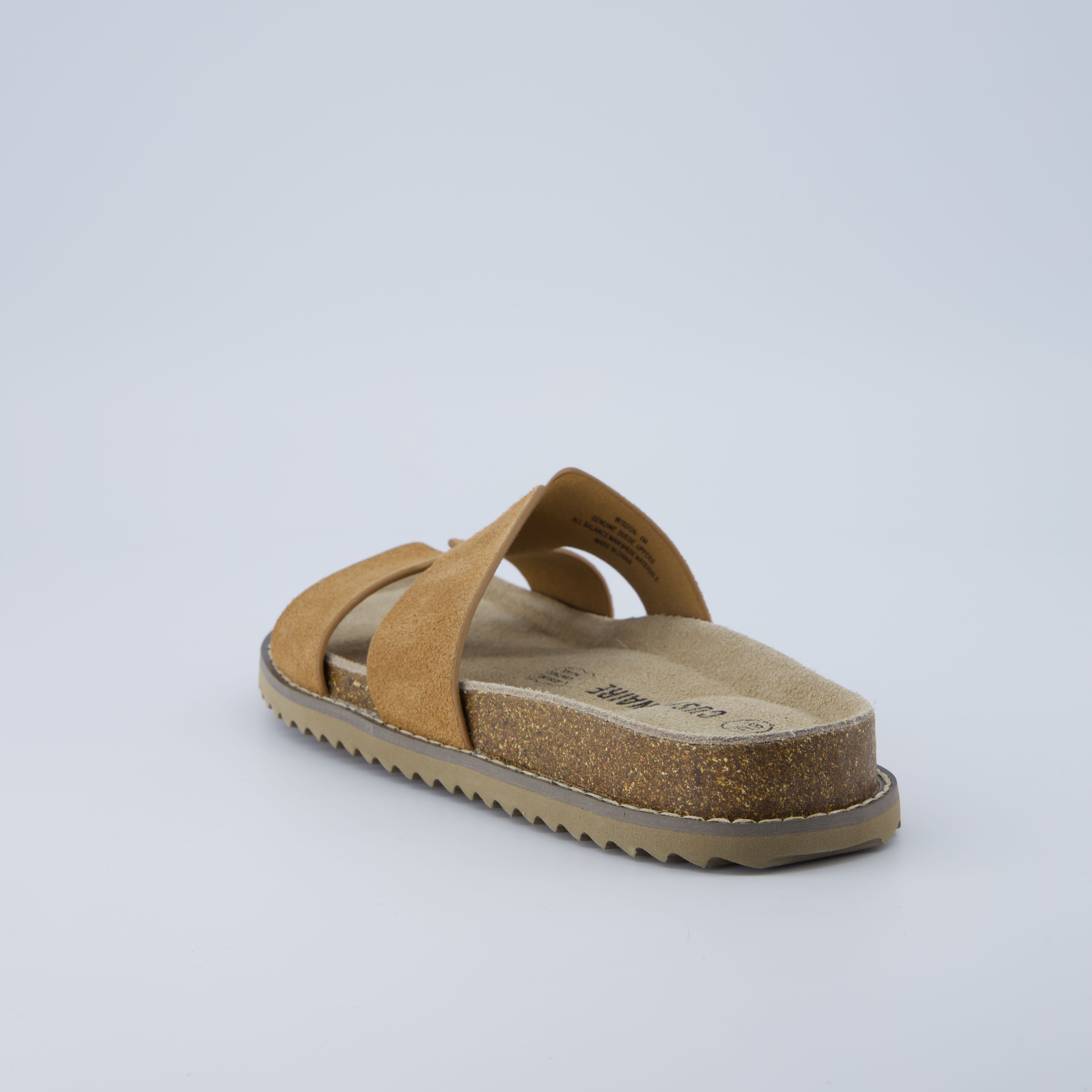 Wisdom Cork Sandals Chestnut