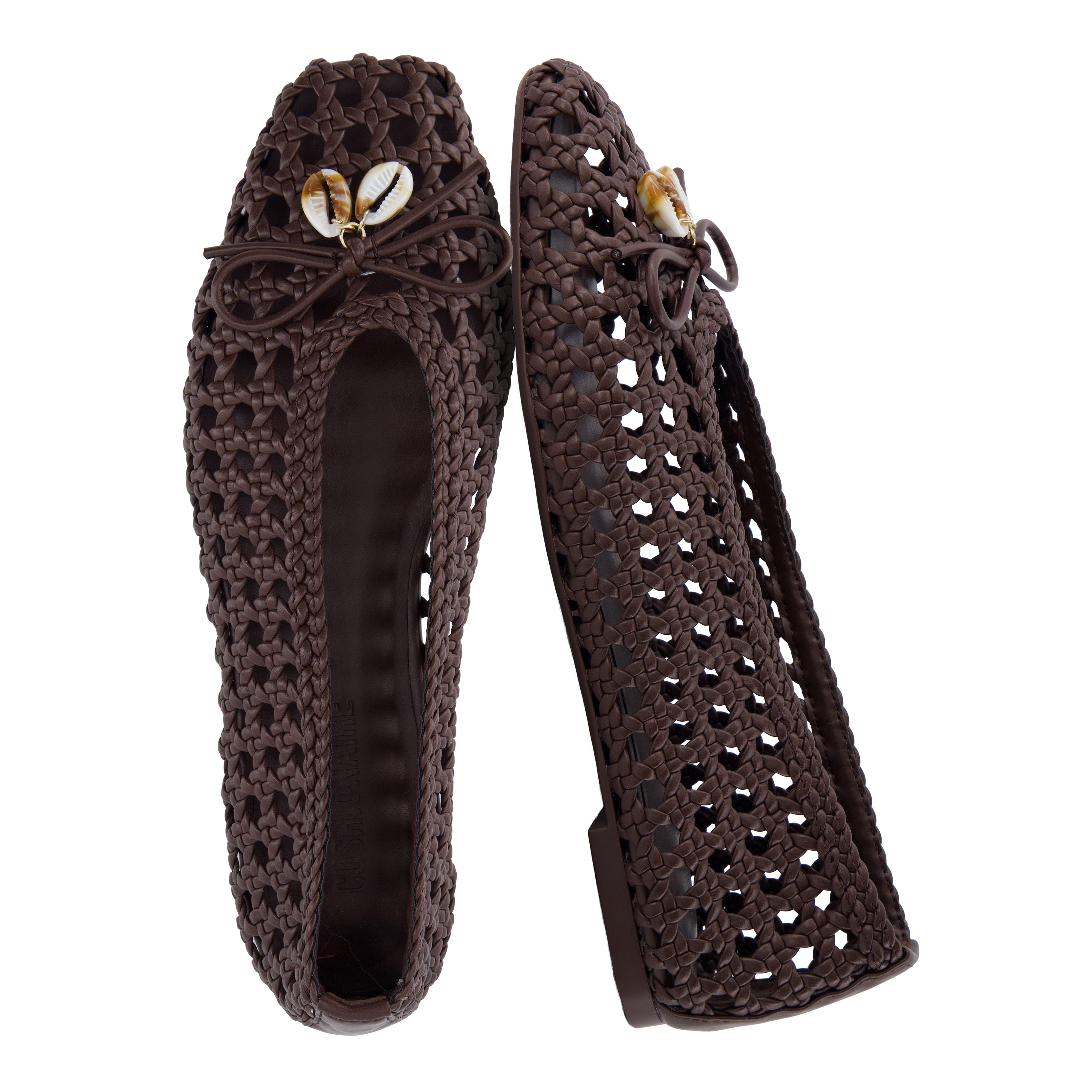 Witty Woven Ballet Flats Brown Medium